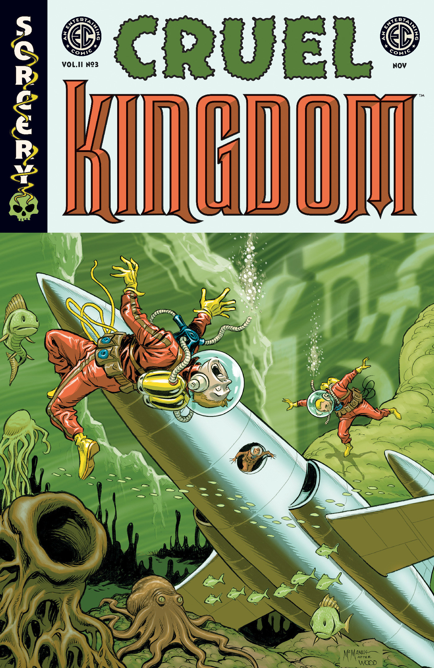 EC Cruel Kingdom 2 #3 Cover C Shawn Mc Manus EC Homage 1 in 10 Variant