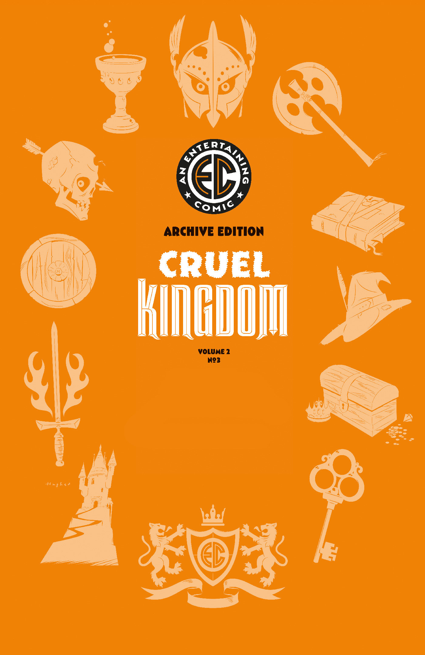 EC Cruel Kingdom 2 #3 Cover E Rian Hughes Archive Edition 1 in 50 Variant