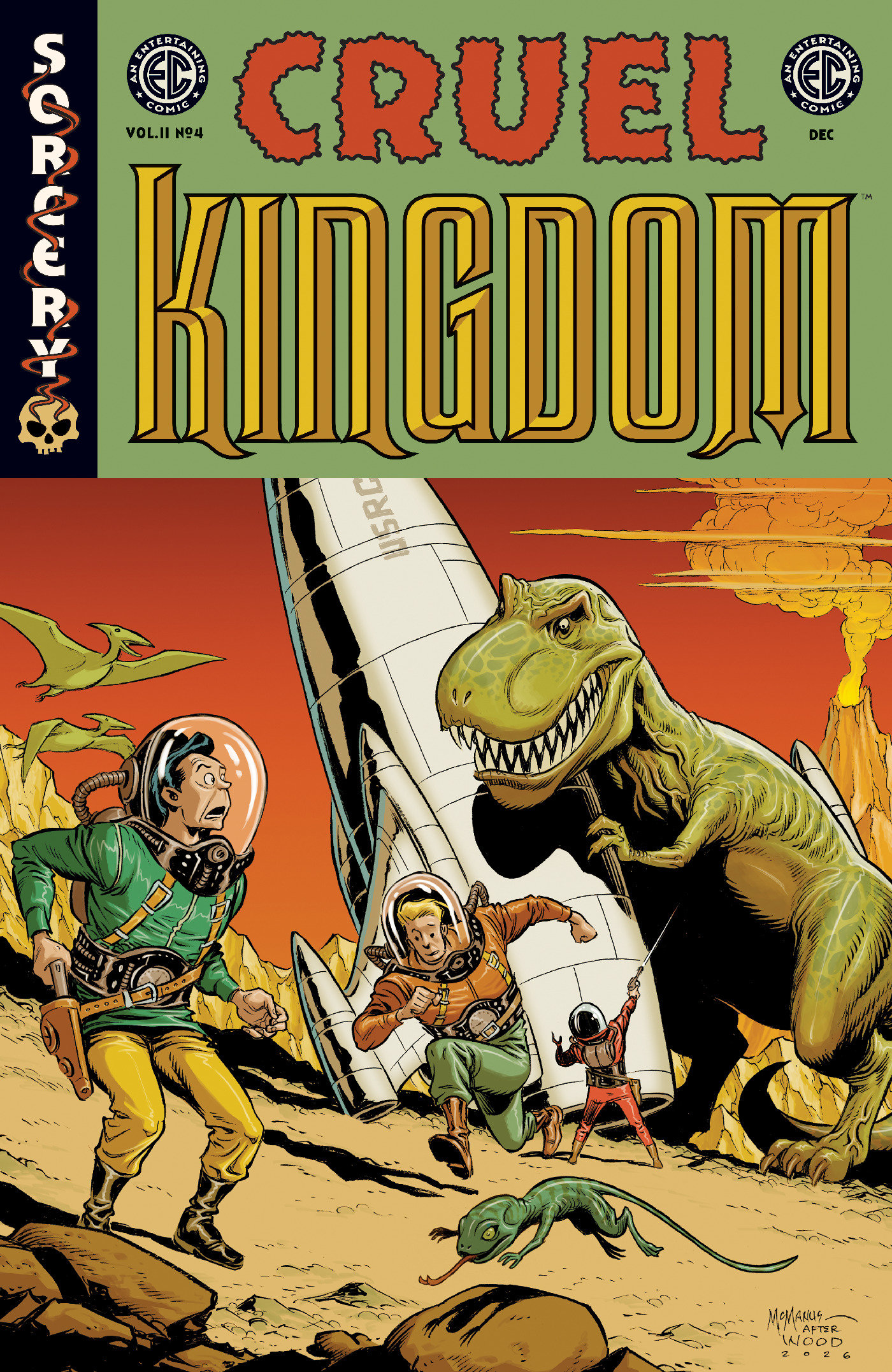 EC Cruel Kingdom 2 #4 Cover C Shawn Mc Manus EC Homage 1 in 10 Variant