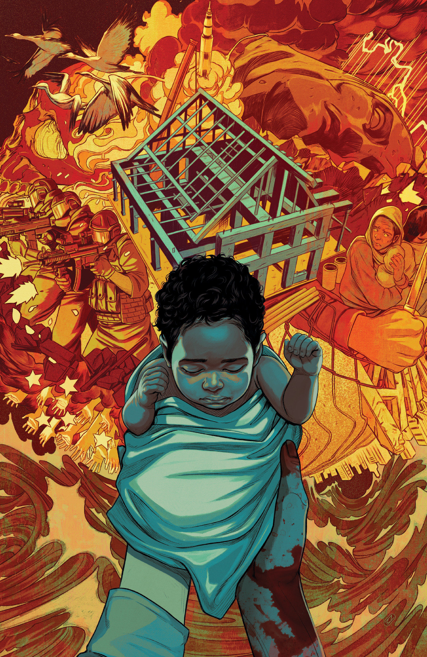 Forever Home #4 Cover C Nimit Malavia Variant