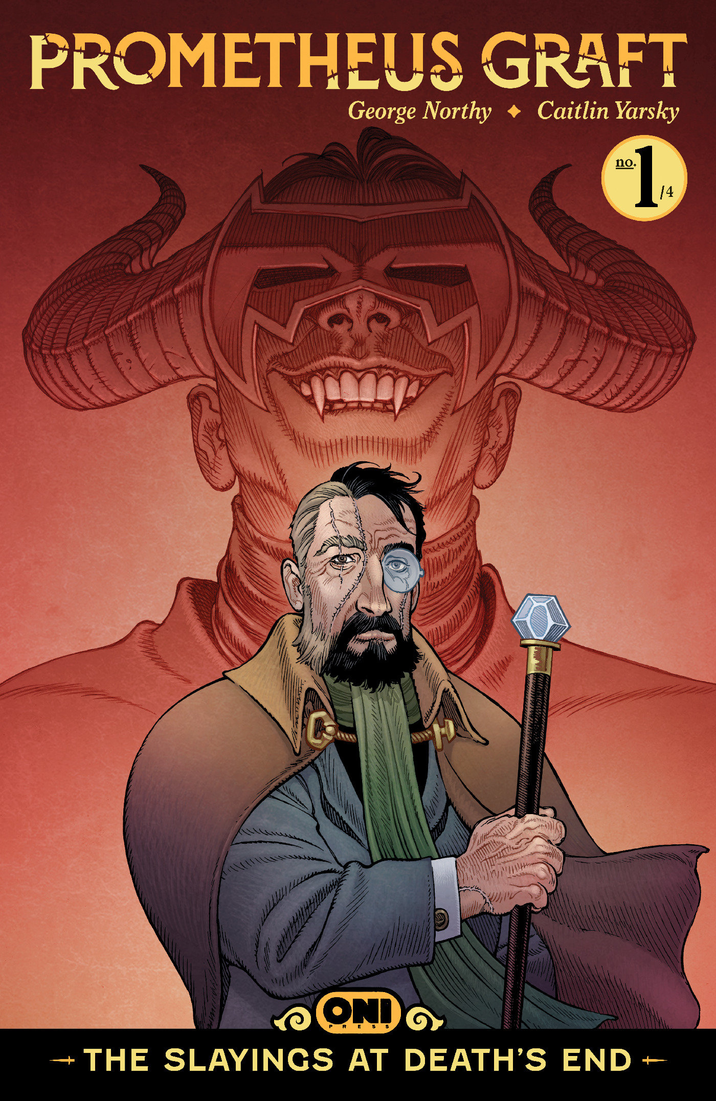 Prometheus Graft: The Slayings At Death's End #1 Cover C Gabriel Rodriguez Variant