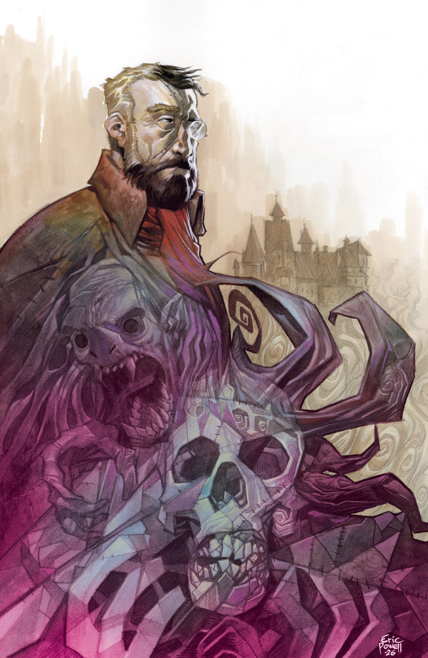 Prometheus Graft: The Slayings At Deaths End #1 Cover G Eric Powell 1 in 50 Variant