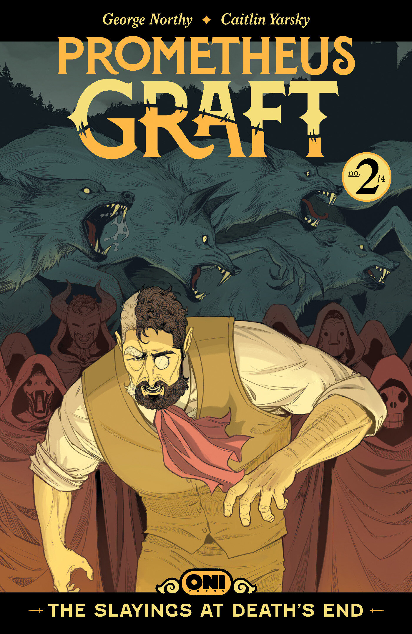 Prometheus Graft The Slayings At Deaths End #2 Cover A Caitlin Yarsky