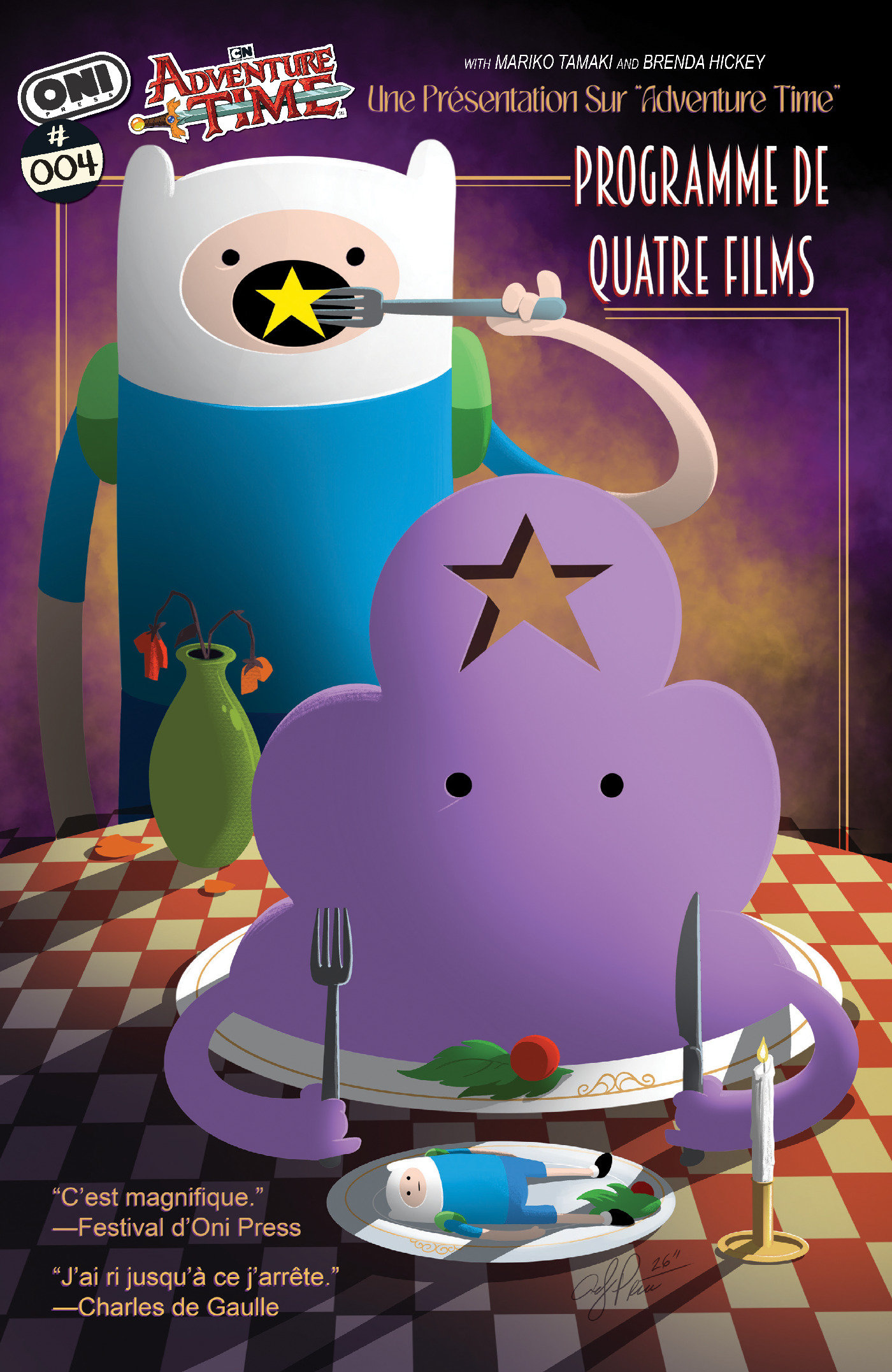 Adventure Time Quadruple Feature #4 Cover C 1 in 10 Andy Price Variant