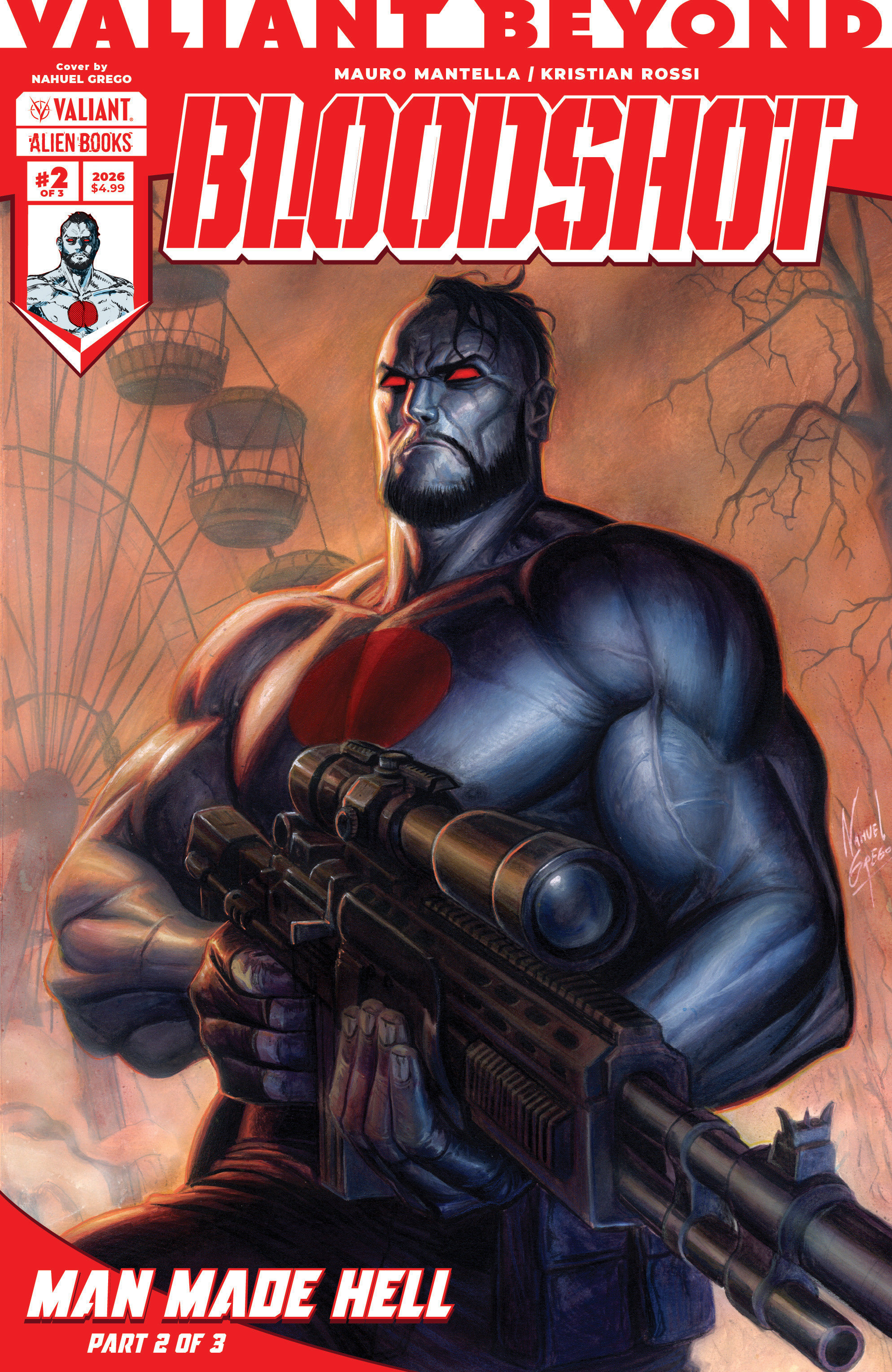 Valiant Beyond: Bloodshot #5  Man Made Hell #2 Cover A (Fajardo)