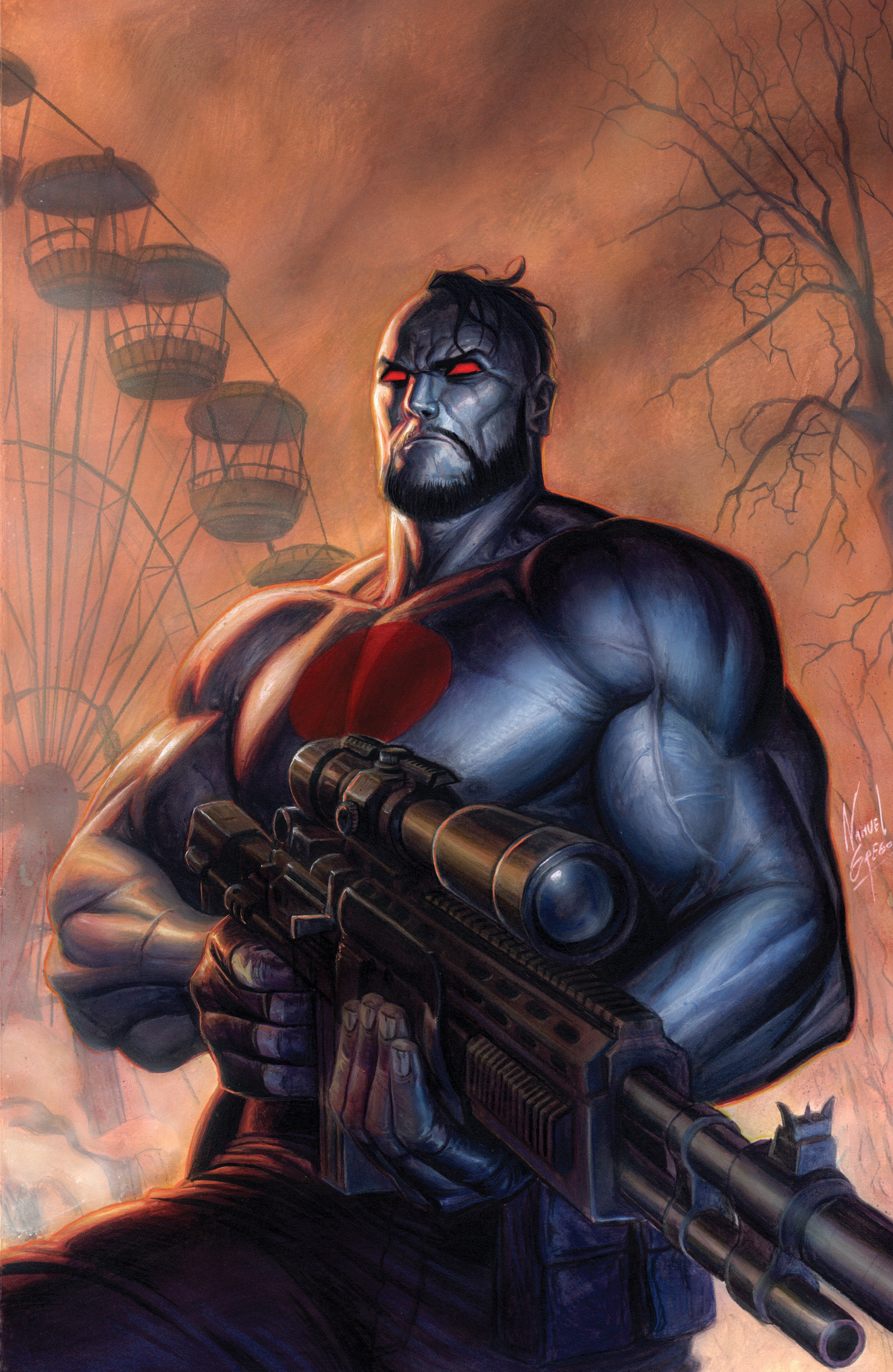 Valiant Beyond: Bloodshot #5  Man Made Hell #2 Variant C (Fajardo Full Art)