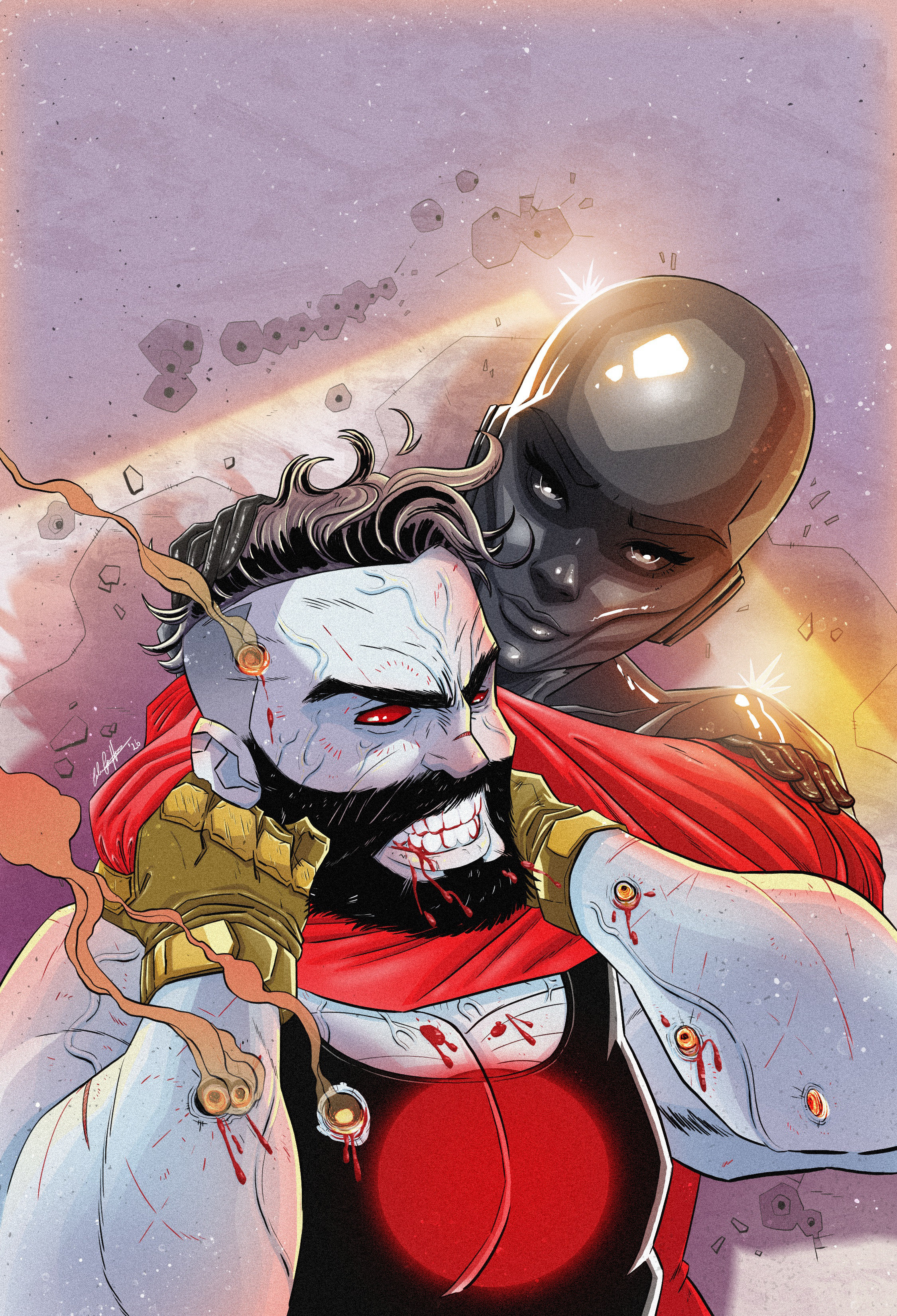 Valiant Beyond: Bloodshot #7  Toy Soldiers #1 Variant C (Griffin Full Art)