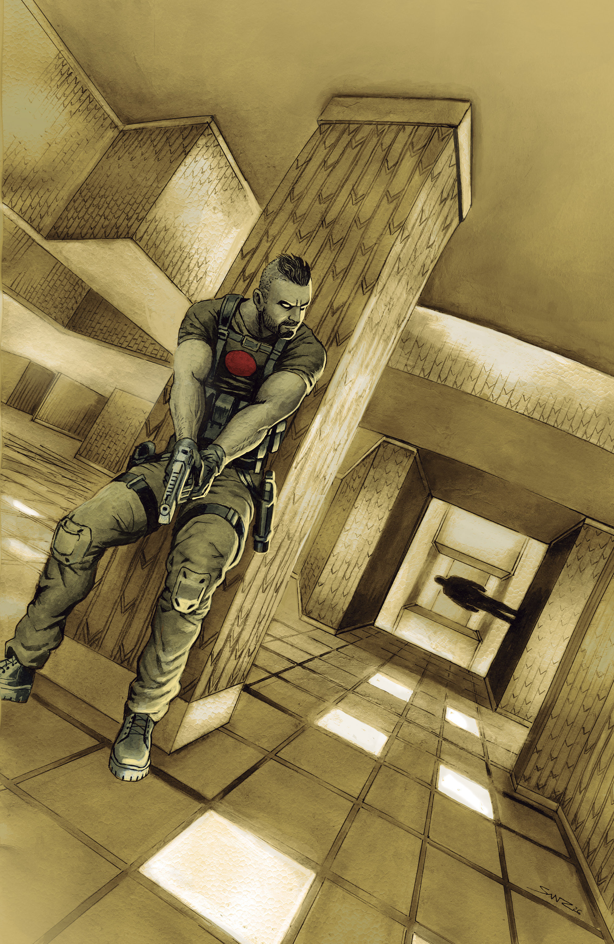 Valiant Beyond: Bloodshot #8  Toy Soldiers #2 Finale Variant C (Sanz Full Art)