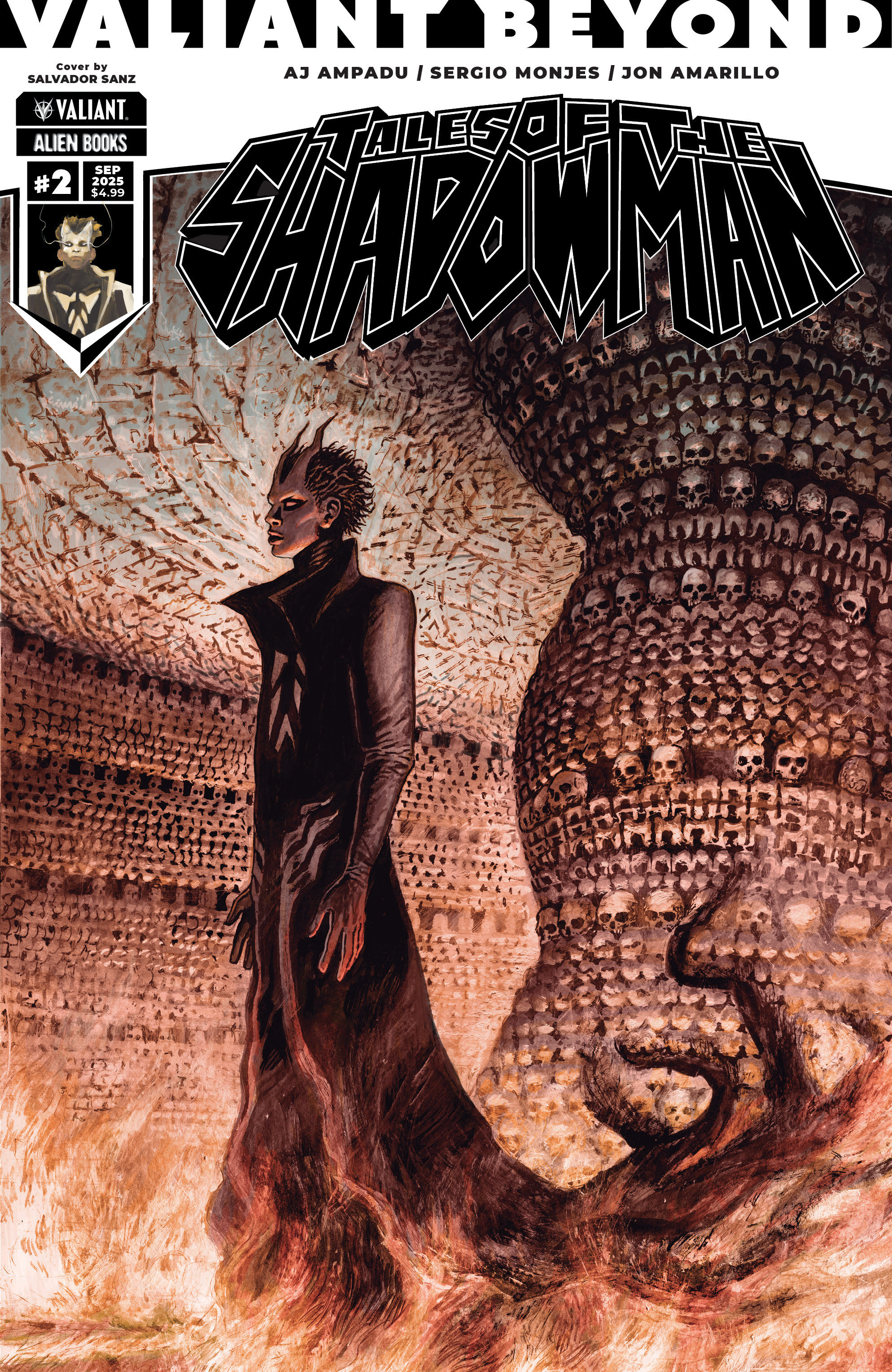 Weekly Pull list - Valiant Beyond: Tales of the Shadowman #2 Variant B (Sanz)