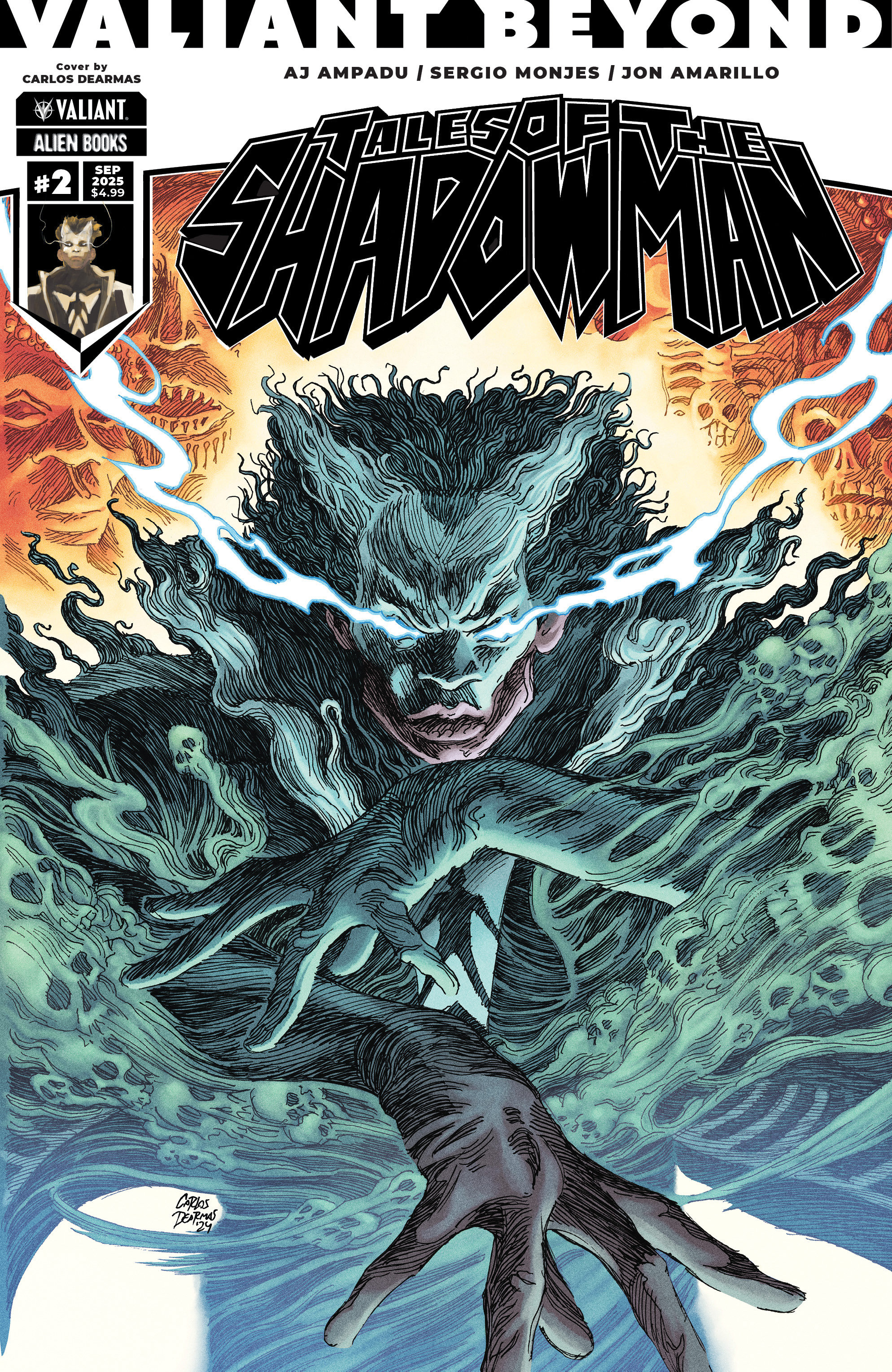 Weekly Pull list - Valiant Beyond: Tales of the Shadowman #2 Variant C (Dearmas)