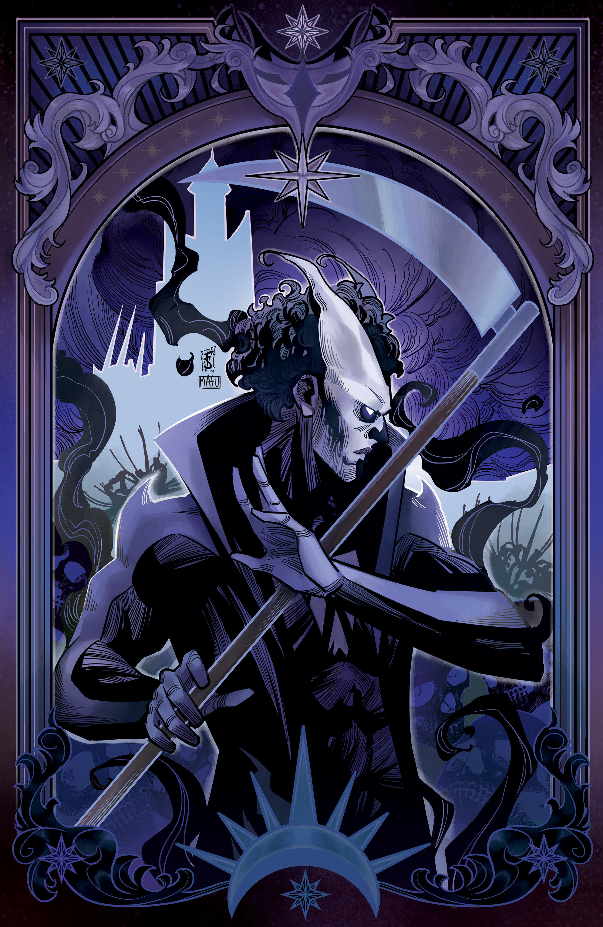 Valiant Beyond: Tales Of The Shadowman #9  Legacy Of Le Roi #3 Variant B (Sabbatini Tarot Card Variant)