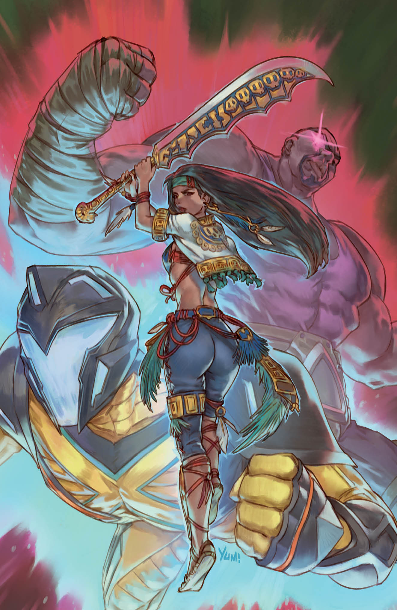 Valiant Beyond: The X-O Manowar #2 Variant E (Curzi Full Art)