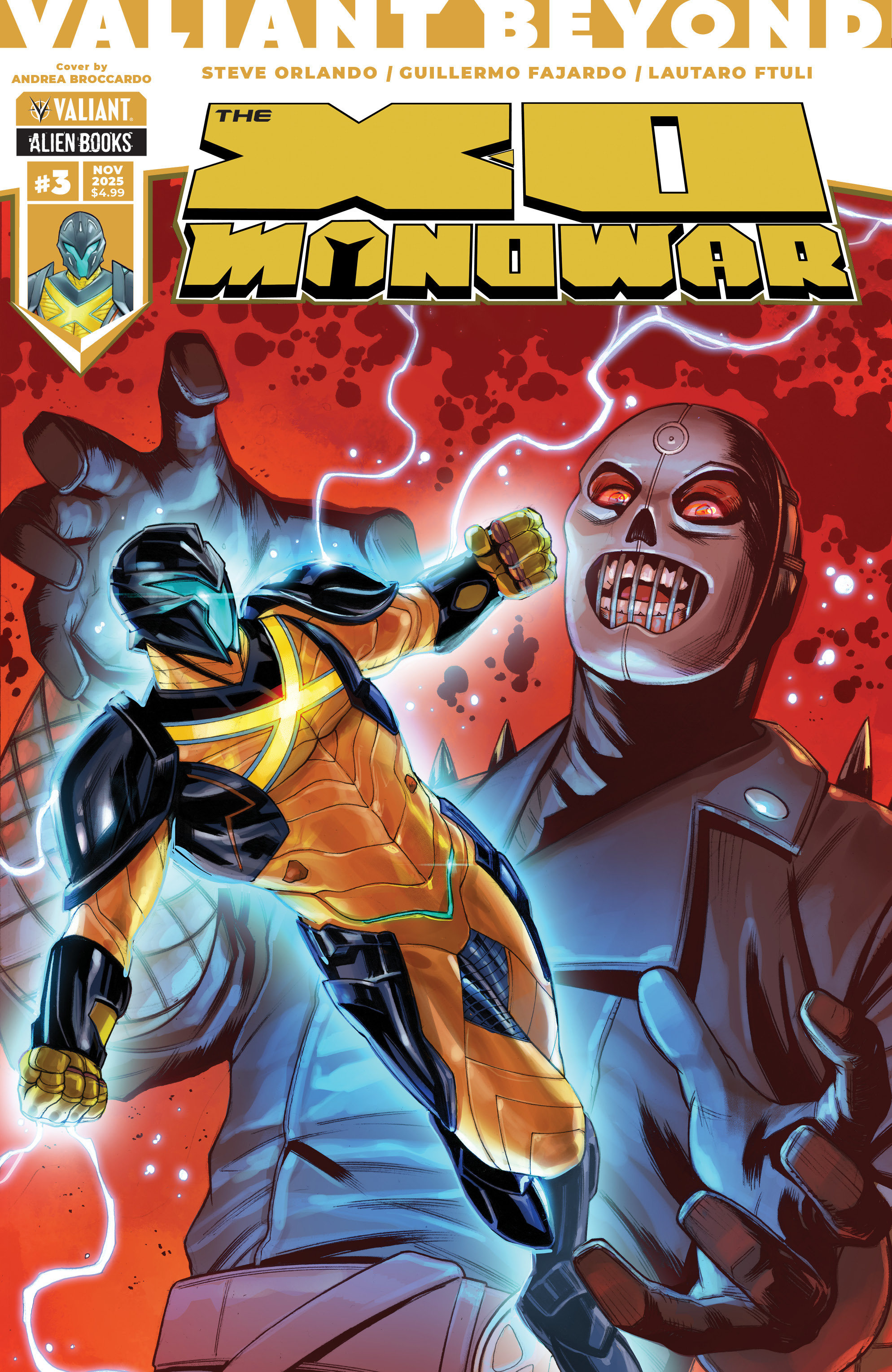 Weekly Pull list - Valiant Beyond: The X-O Manowar #3 Variant B (Broccardo)