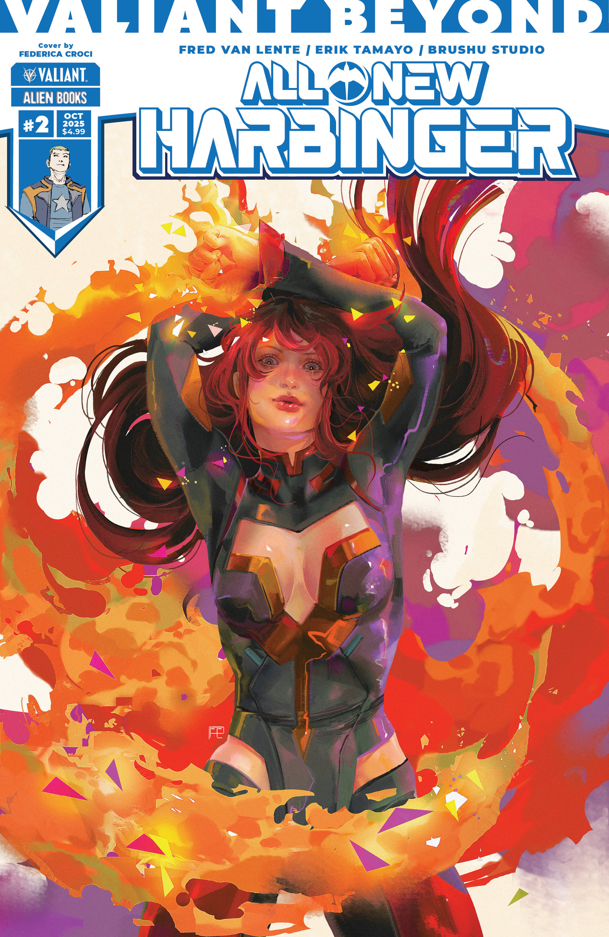 Weekly Pull list - Valiant Beyond: All-New Harbinger #2 Variant C (Croci)