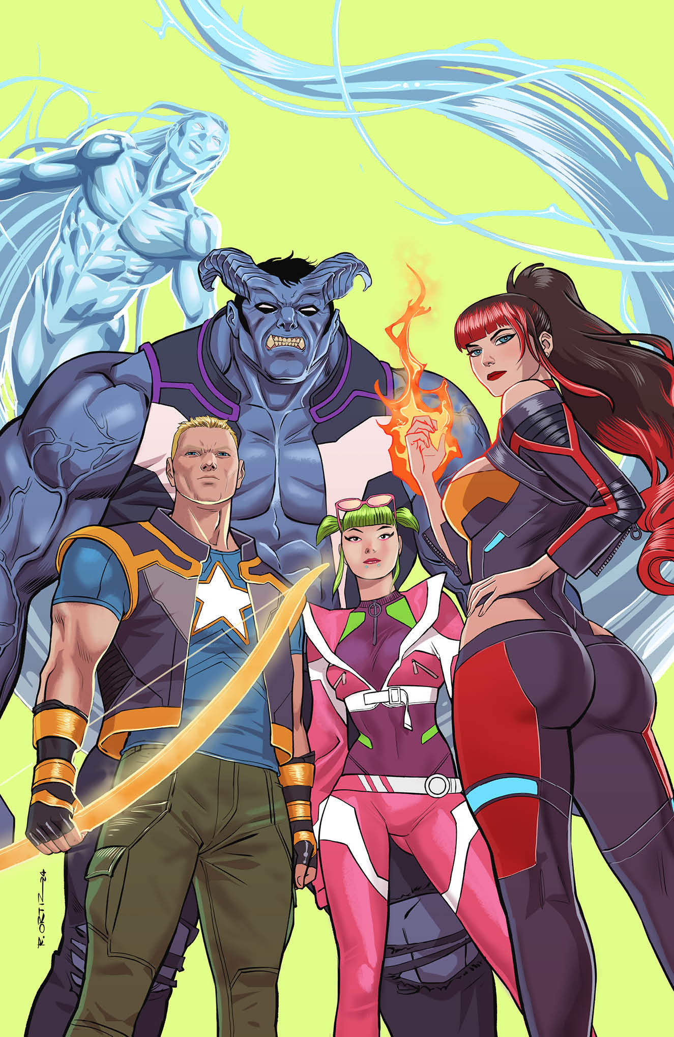 Weekly Pull list - Valiant Beyond: All-New Harbinger #2 Variant E (Ortiz Full Art)