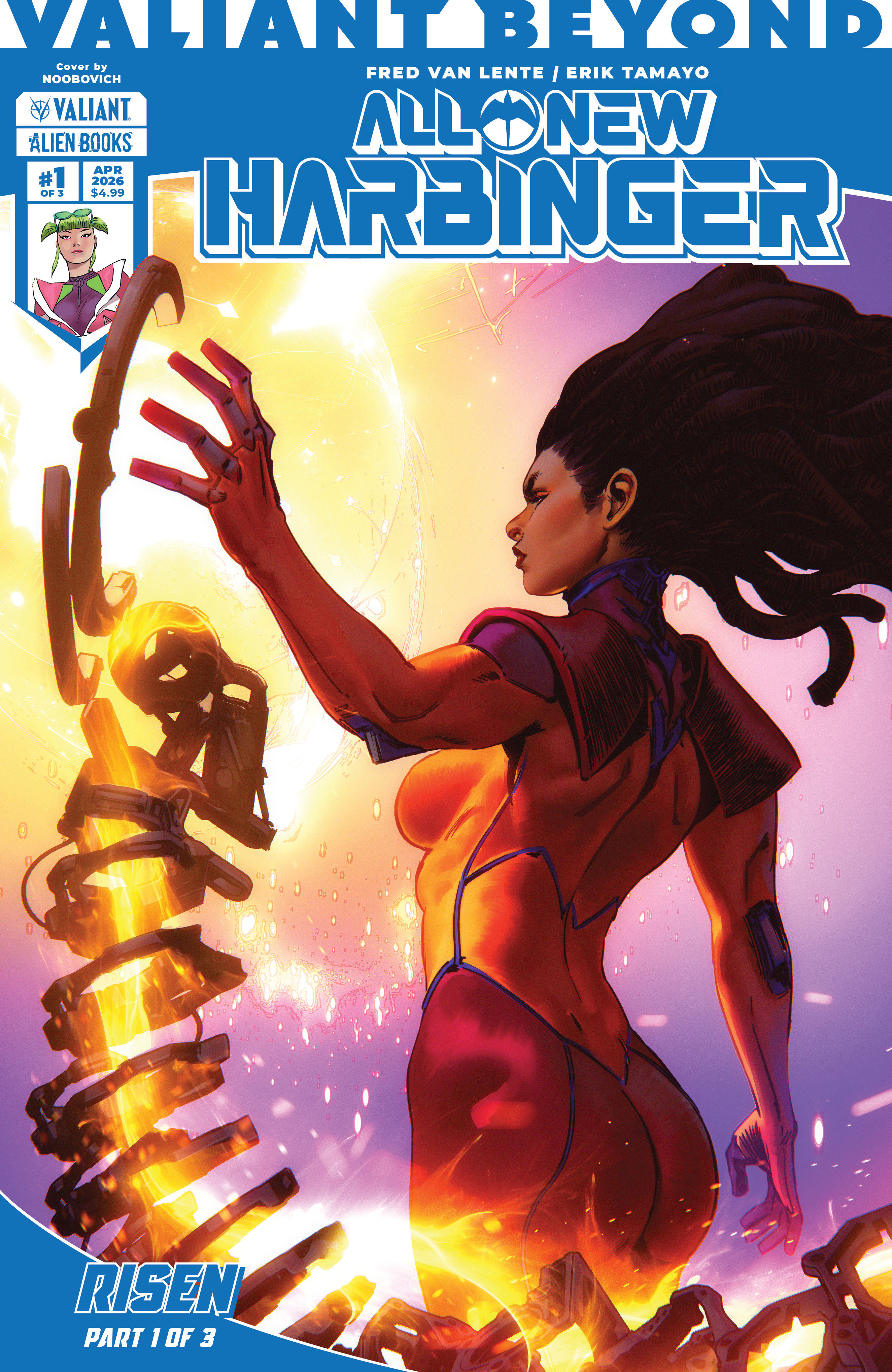 Valiant Beyond: All New Harbinger #7  Risen #1 Variant B (Noobovich)