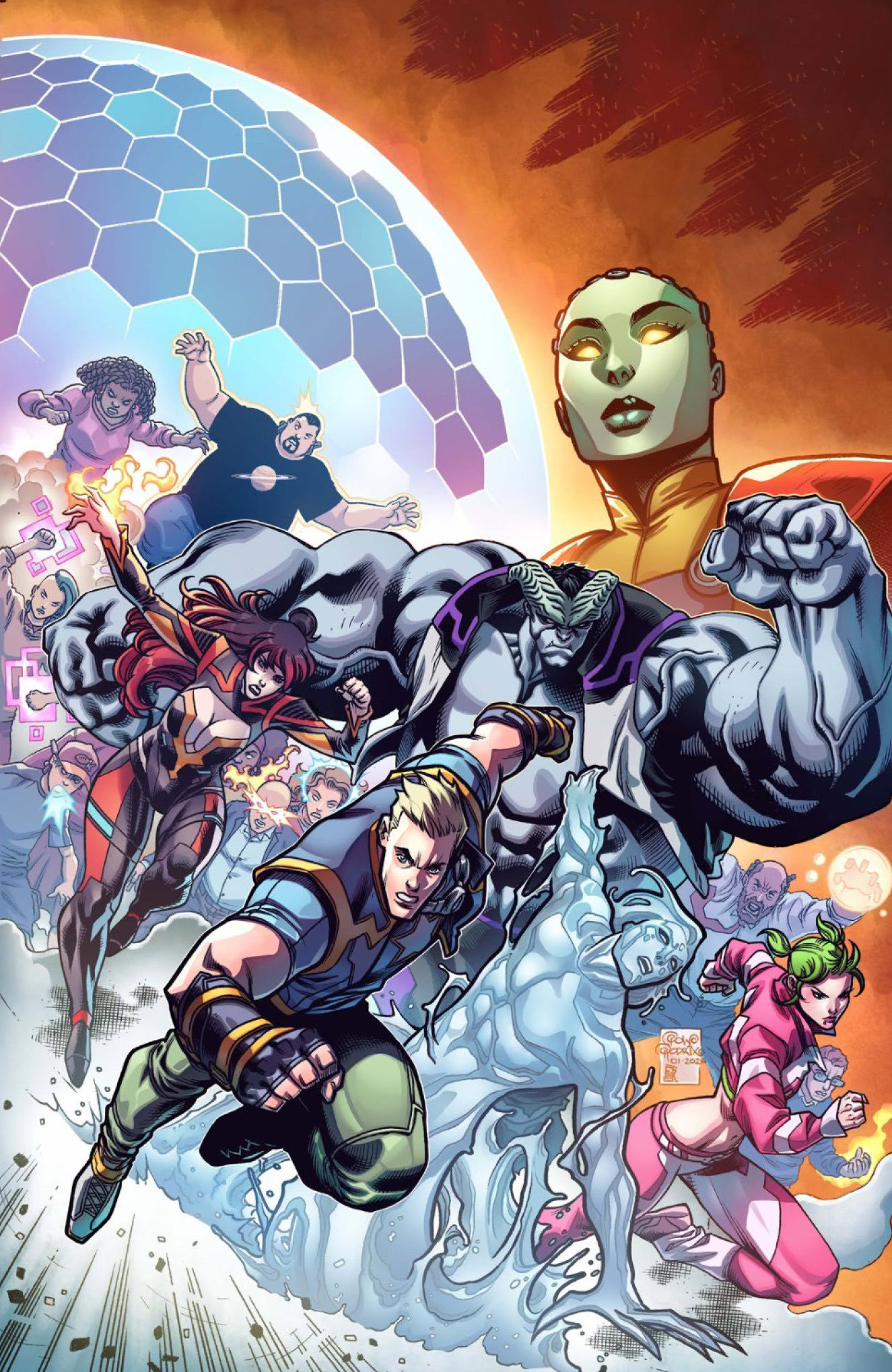 Valiant Beyond: All New Harbinger #8  Risen #2 Variant C (Rodrix Full Art)