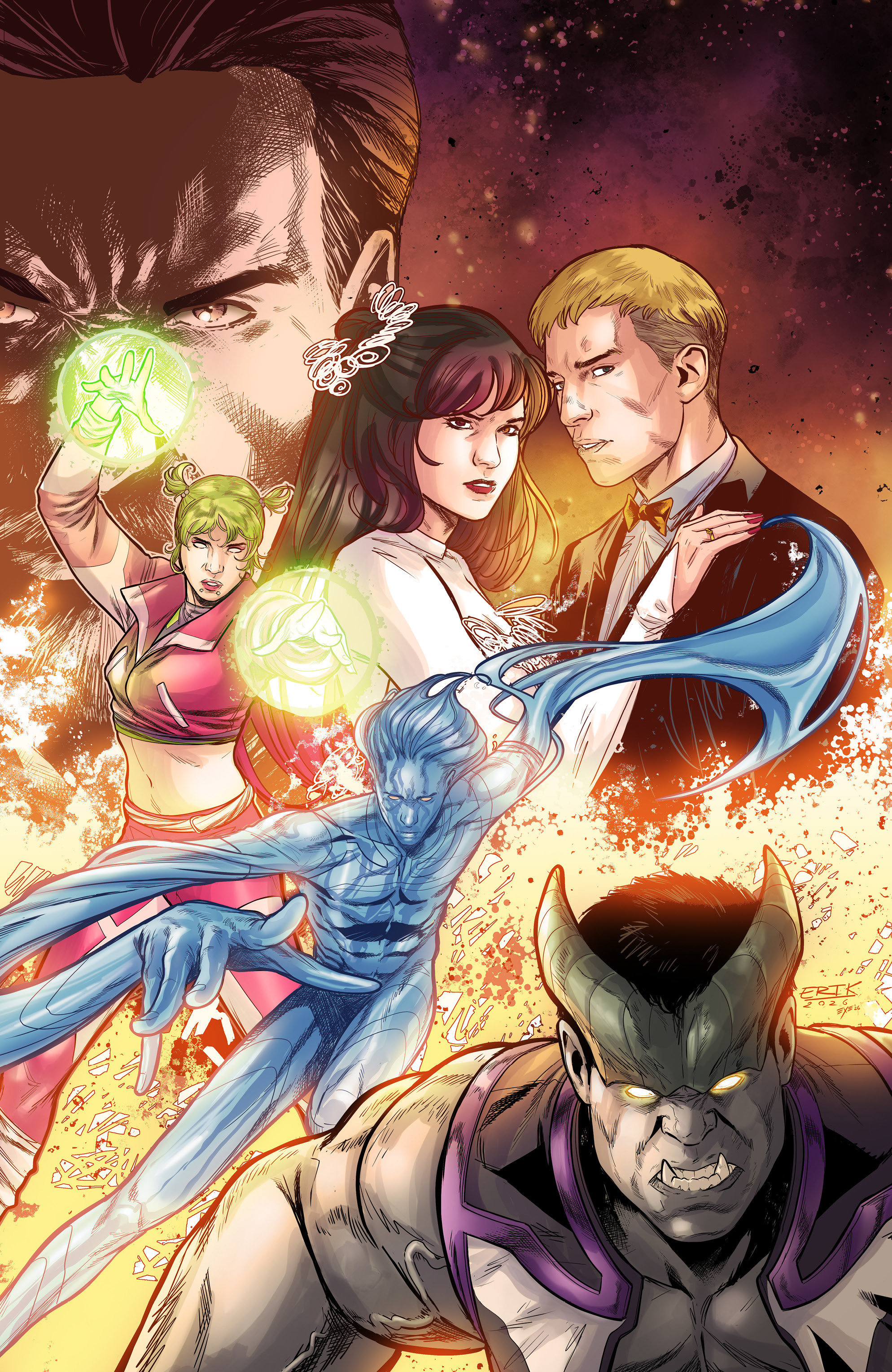 Valiant Beyond: All New Harbinger Finale  The Wedding Variant C (Tamayo Full Art)