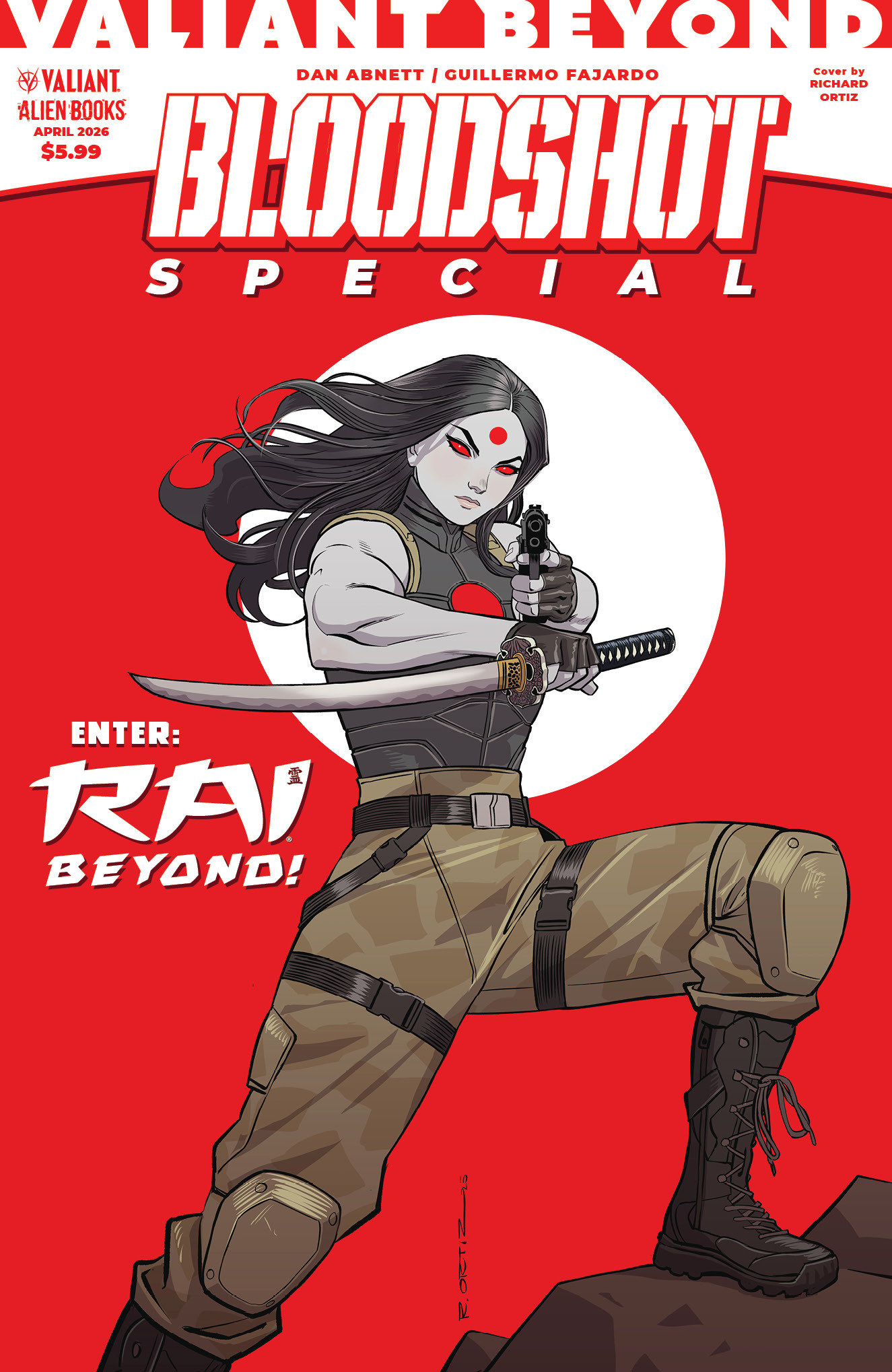 Valiant Beyond: Bloodshot: Special Variant Ri (15) (Ortiz Full Art)