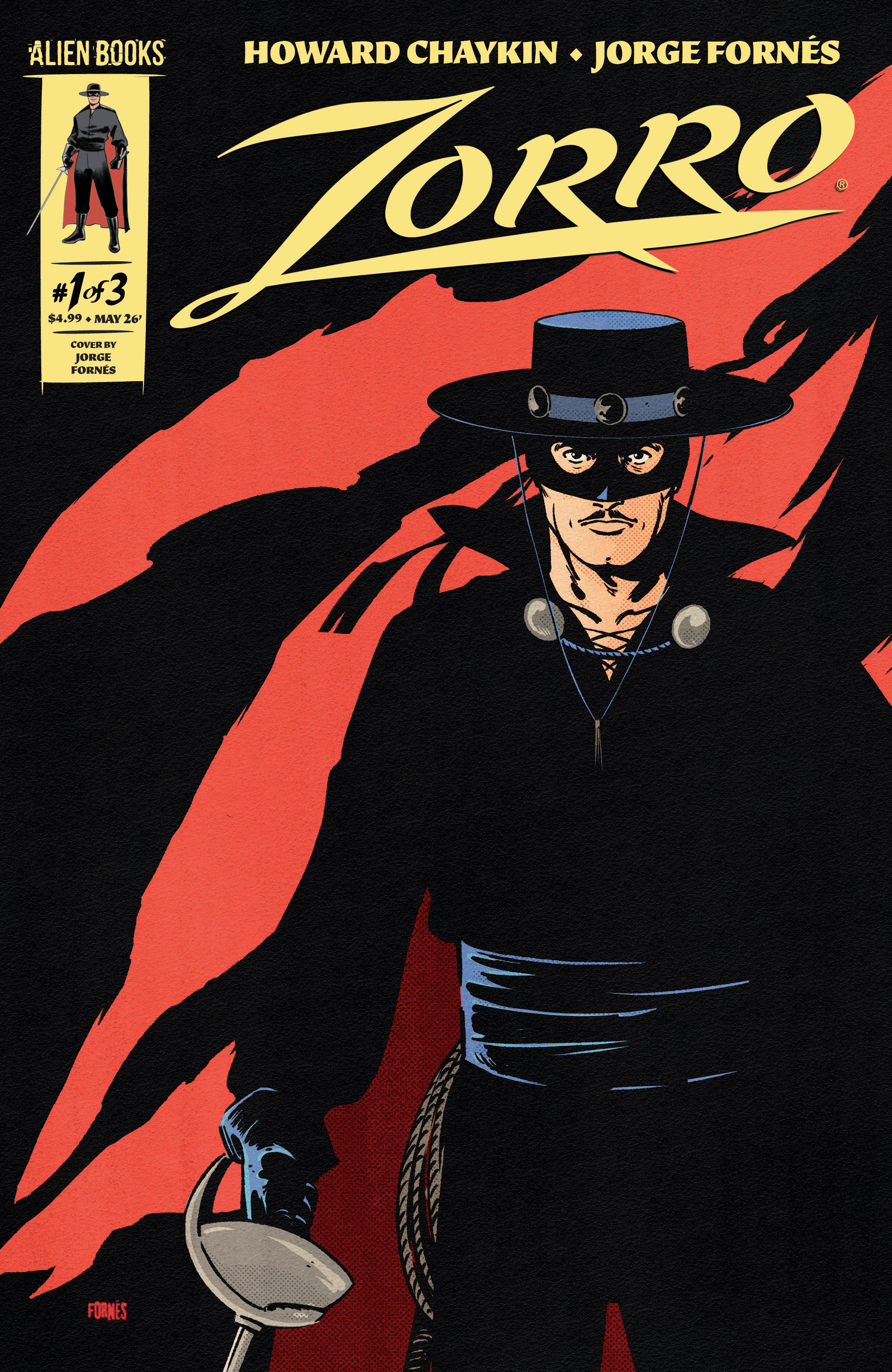 Zorro #1 Cover A (Fornés)
