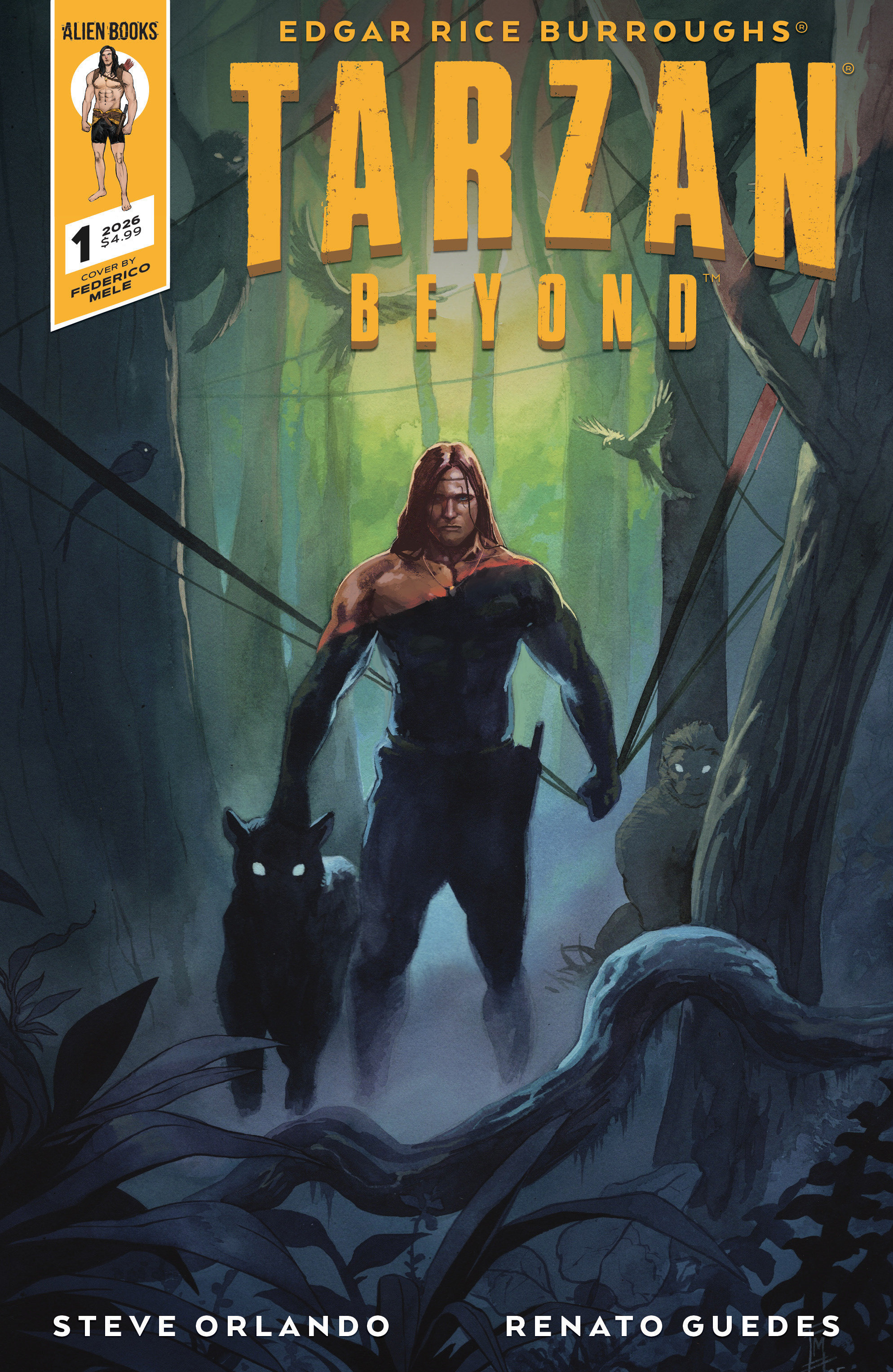 Tarzan Beyond #1 Variant B (Mele)