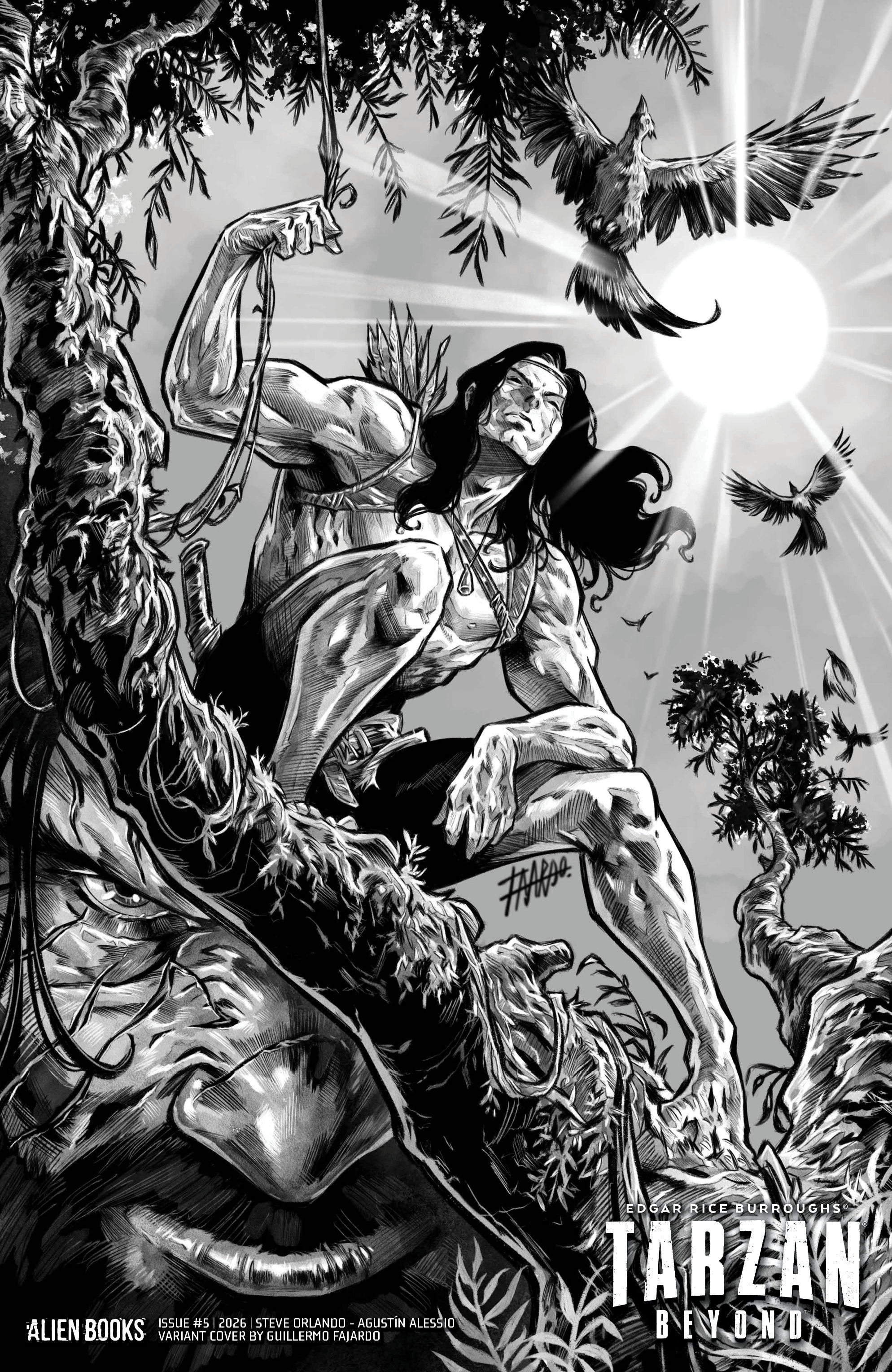 Tarzan Beyond #5 Variant D (Fajardo)