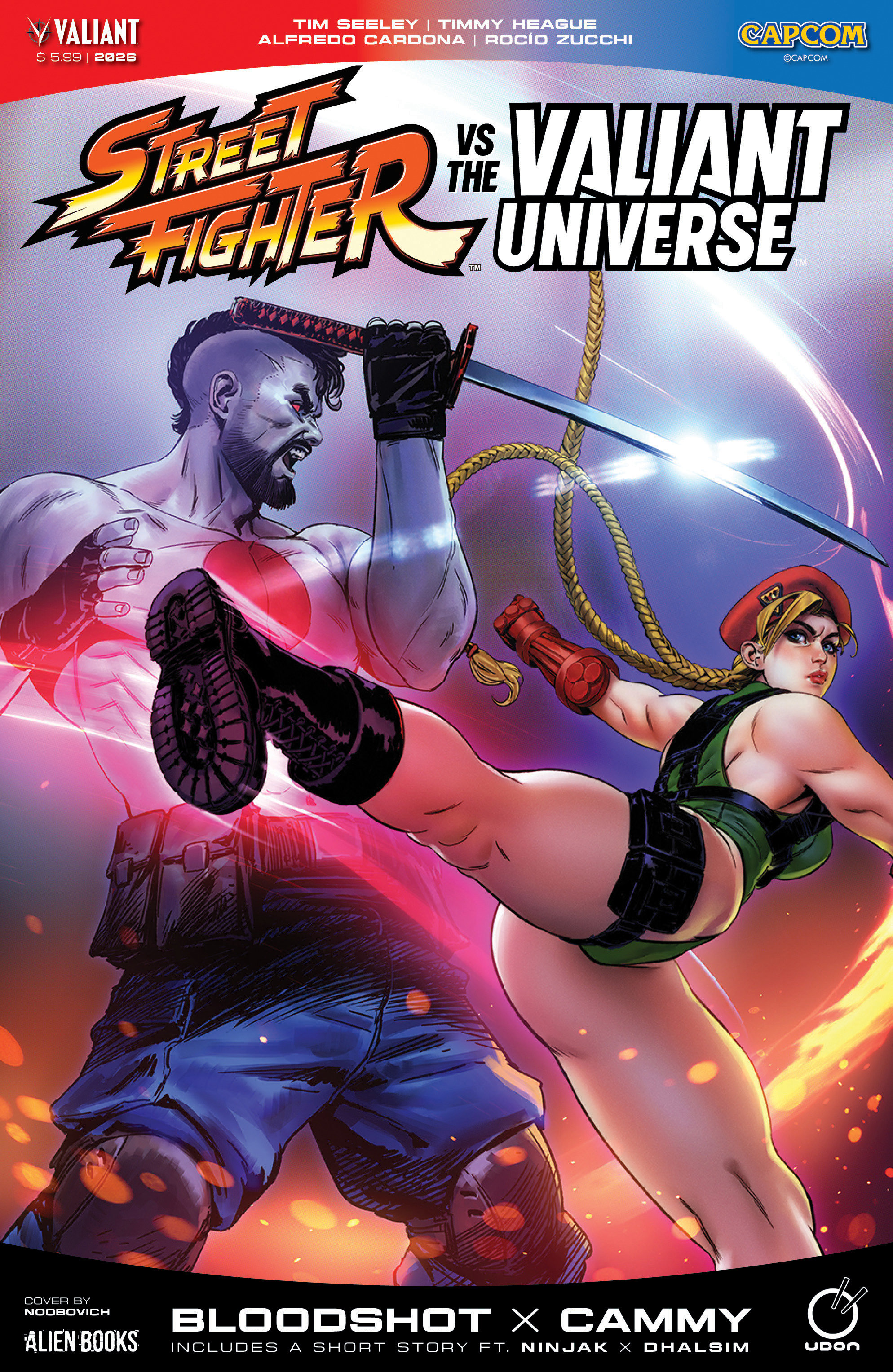Street Fighter vs. The Valiant Universe Special Variant D (Noobovich)