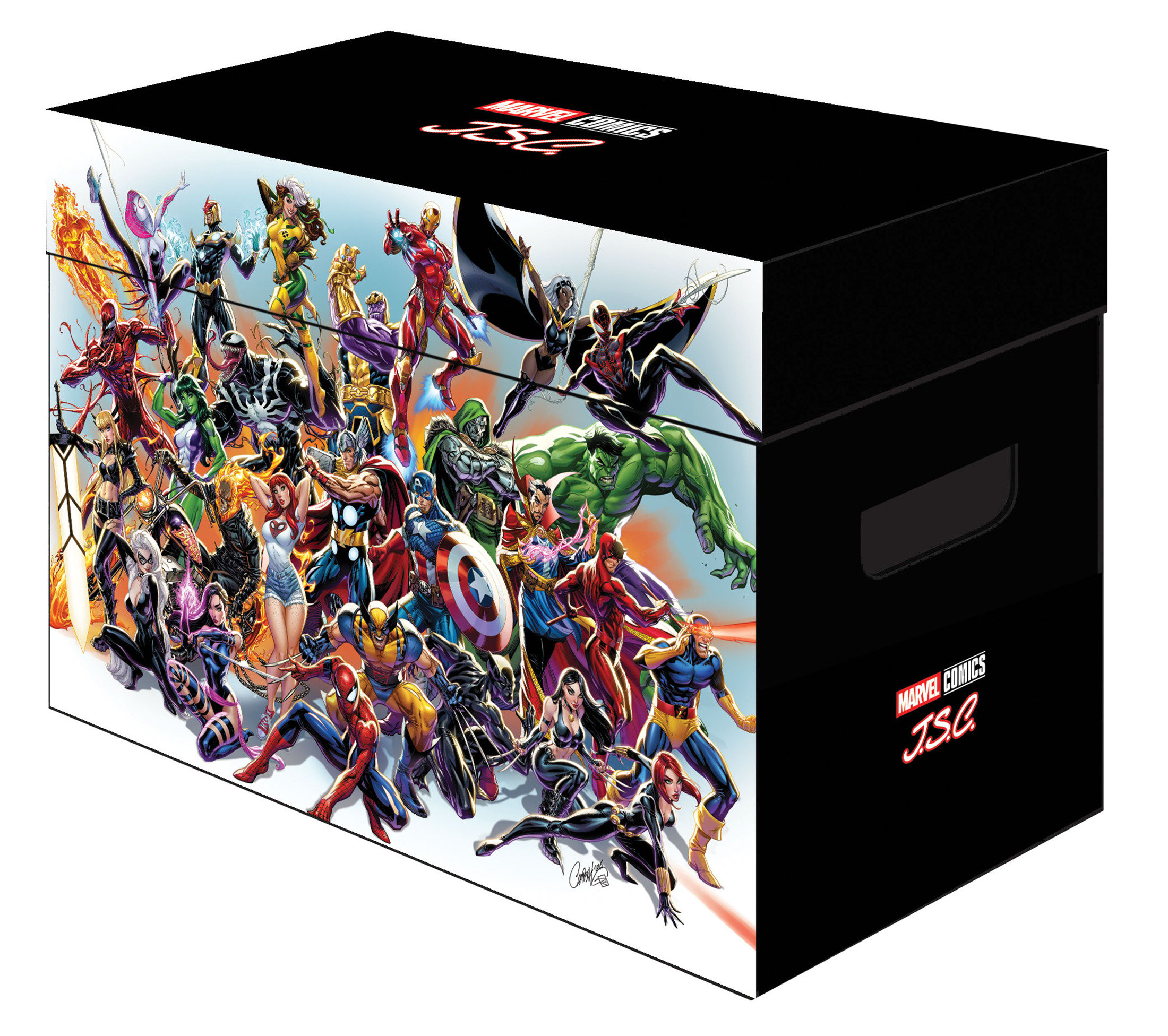 Marvel Graphic Comic Box: Marvel Universe By J. Scott Campbell [Bundles Of 5]