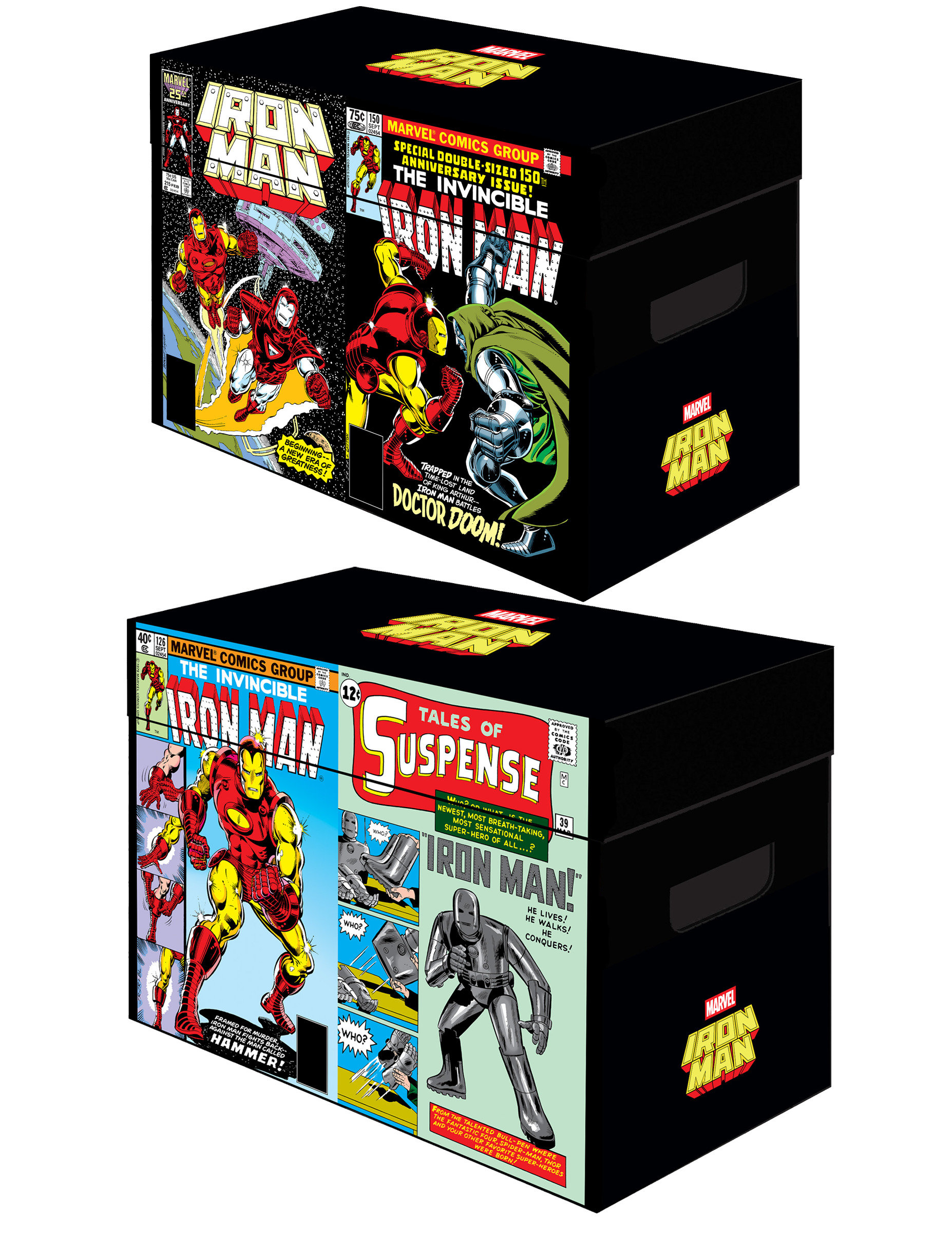 Marvel Graphic Comic Box: Iron Man Classic Covers [Bundles Of 5]