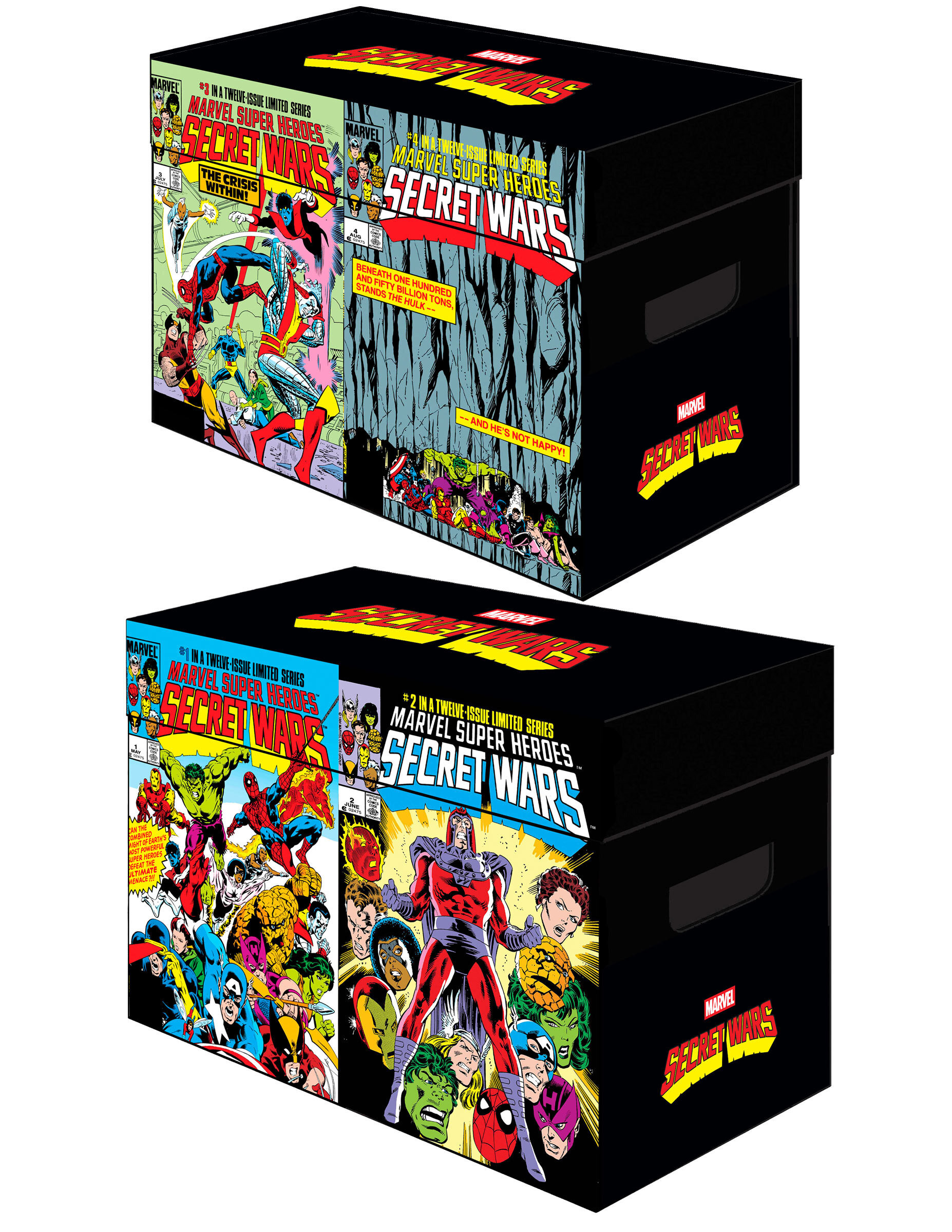 MARVEL GRAPHIC COMIC BOX: SECRET WARS CLASSIC COVERS PART 1 [BUNDLES OF 5]