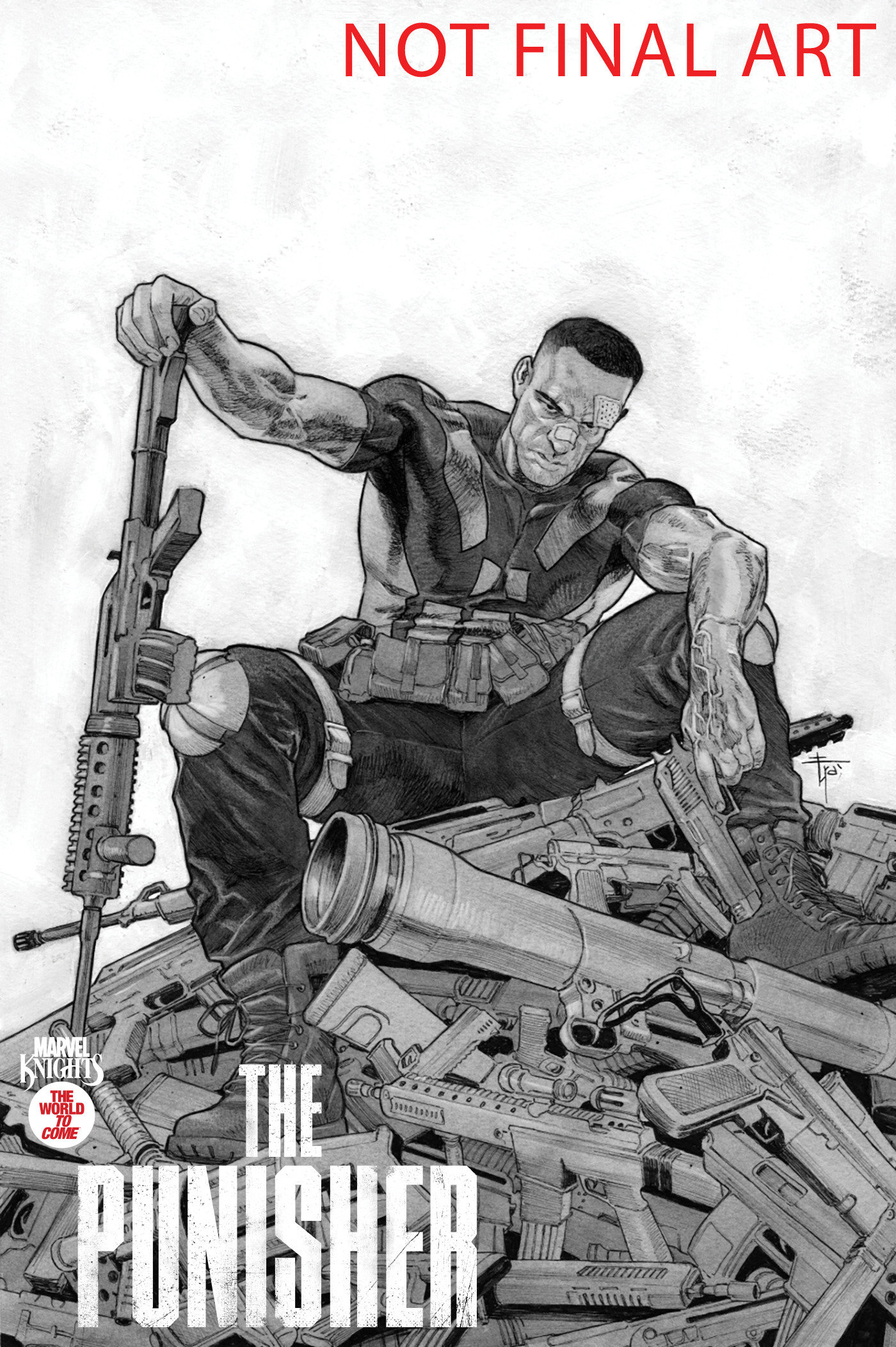 MARVEL KNIGHTS: PUNISHER #2 FRANCESCO MOBILI VARIANT