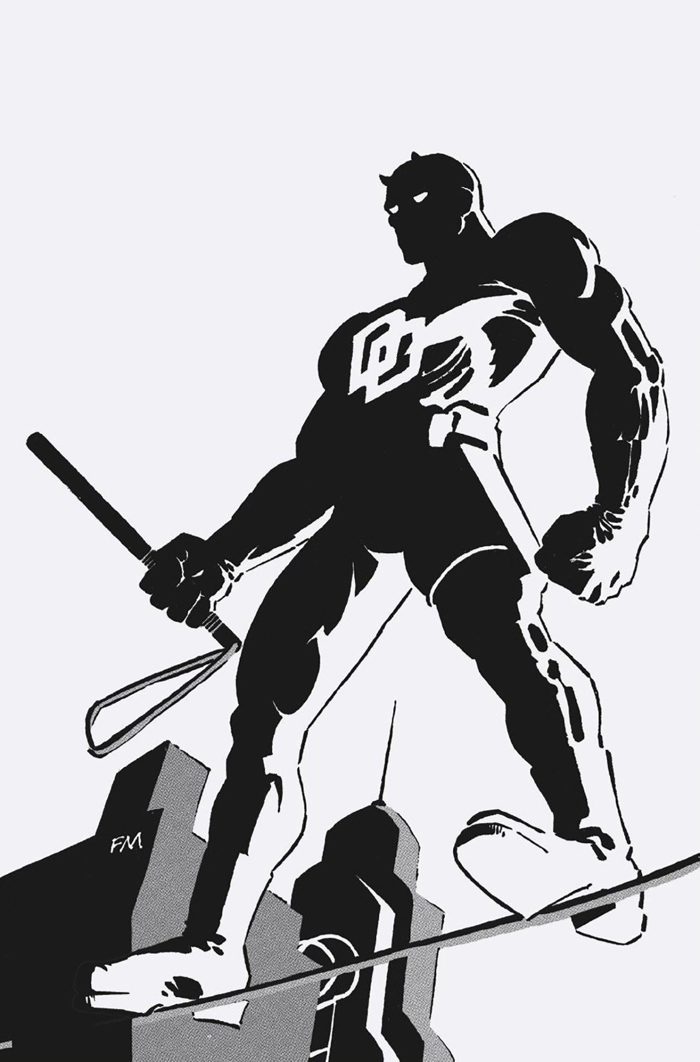 DAREDEVIL: COLD DAY IN HELL #2 FRANK MILLER RATIO VIRGIN 2ND PRINTING VARIANT