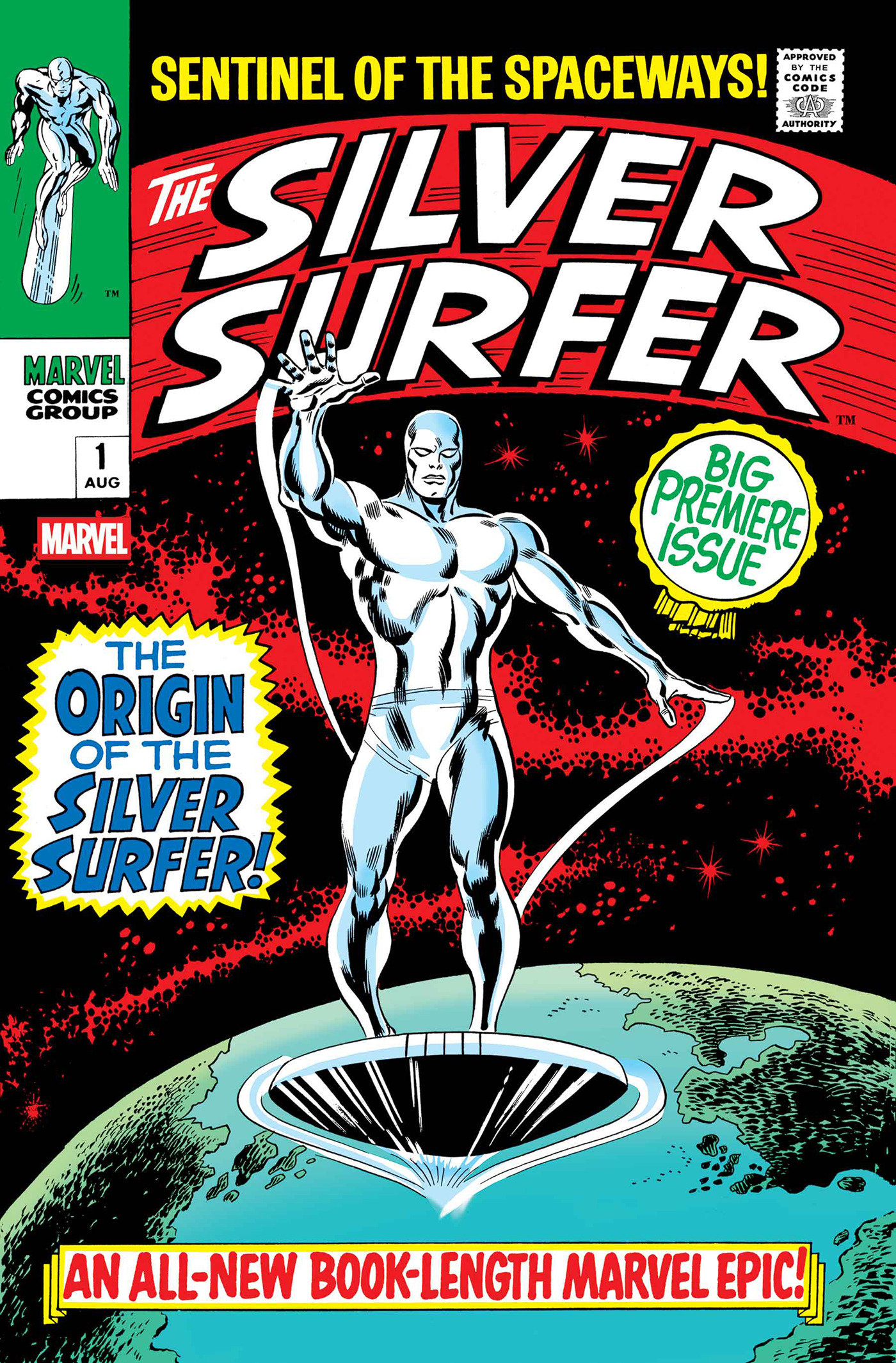 Weekly Pull list - SILVER SURFER #1 FACSIMILE EDITION POSTER