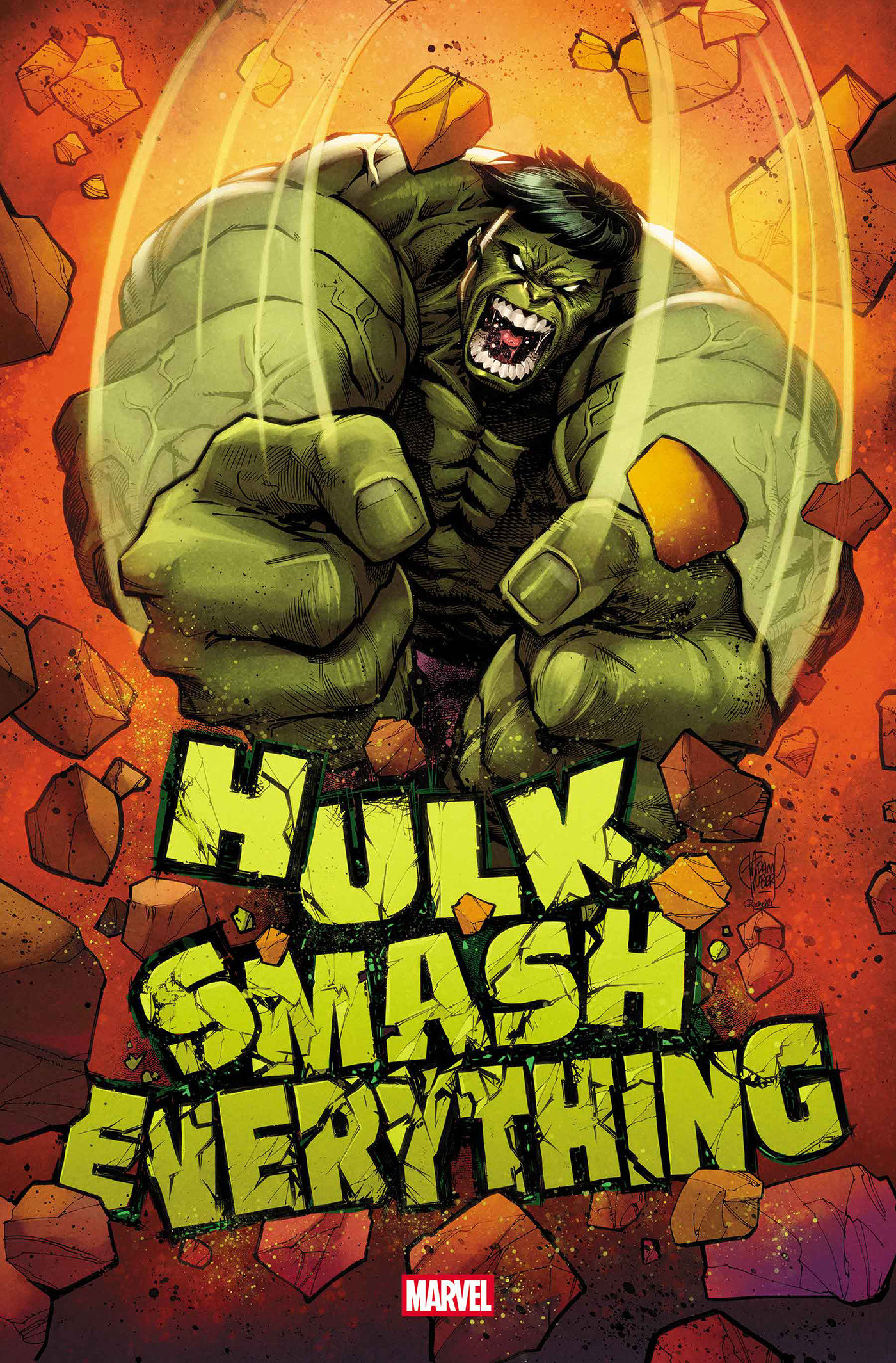HULK: SMASH EVERYTHING #1 POSTER