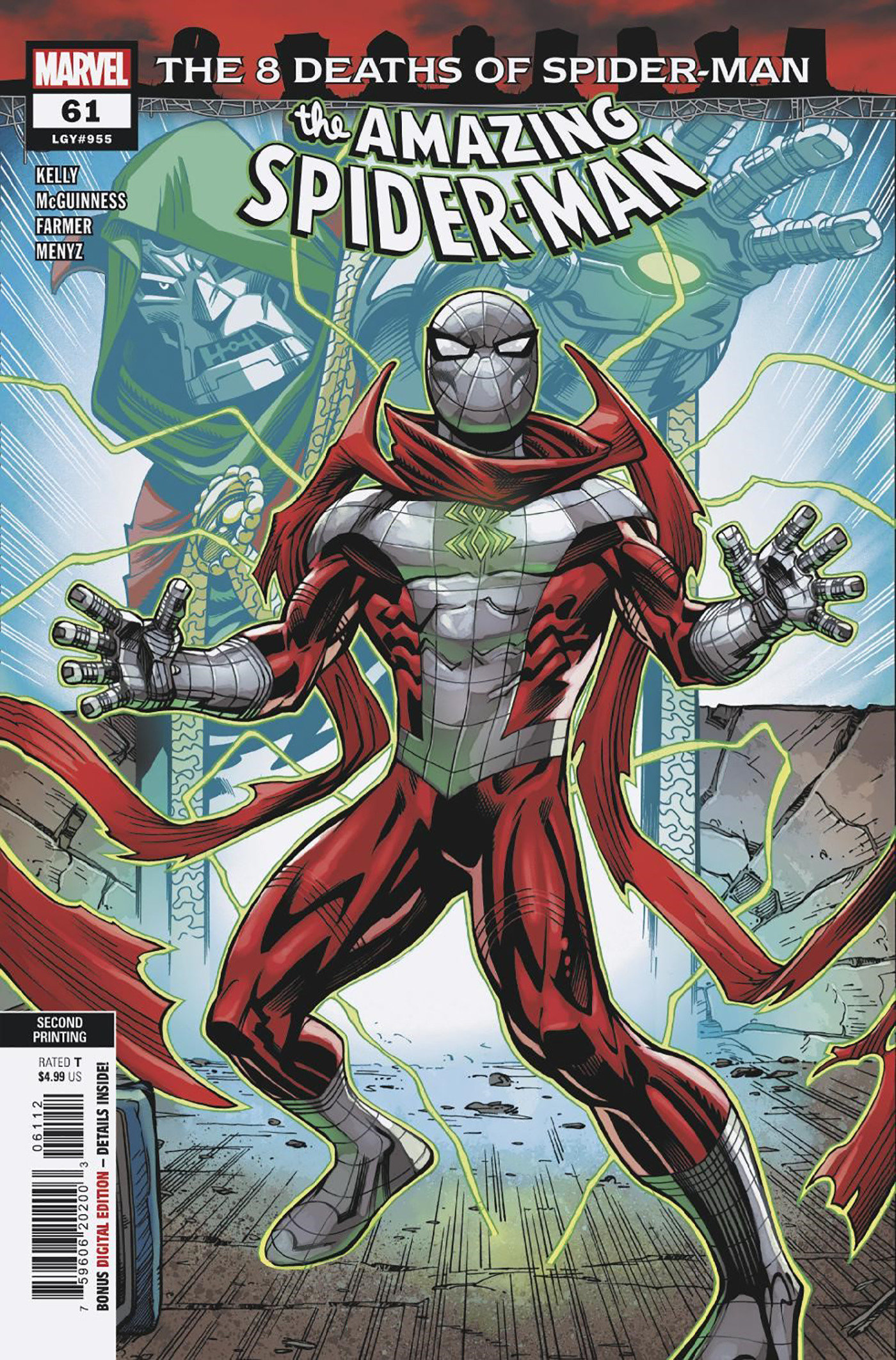 Amazing Spider-Man #61 Edition Mcguinness 2nd Printing Variant