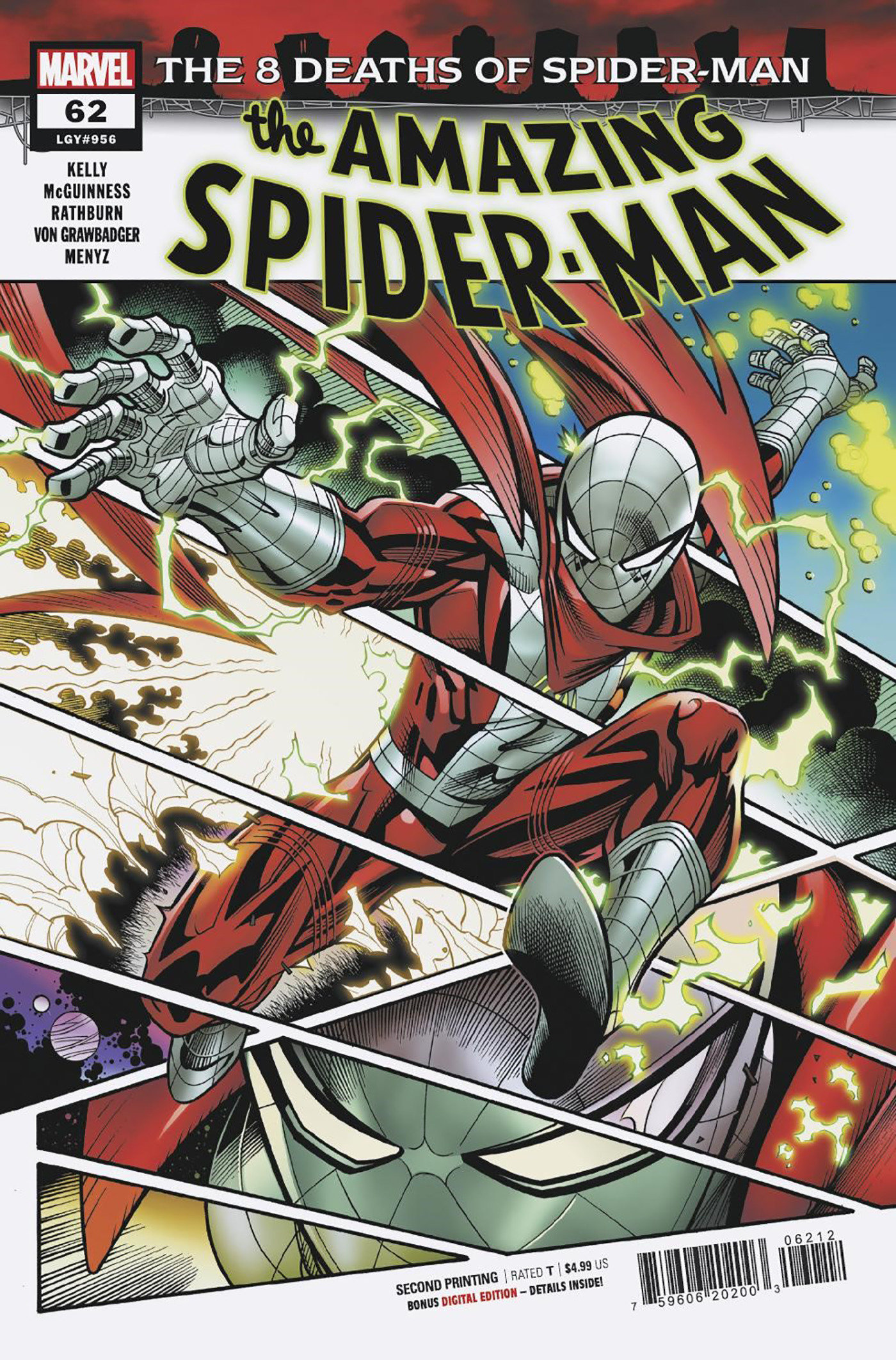 Amazing Spider-Man #62 Edition Mcguinness 2 Nd Printing Variant