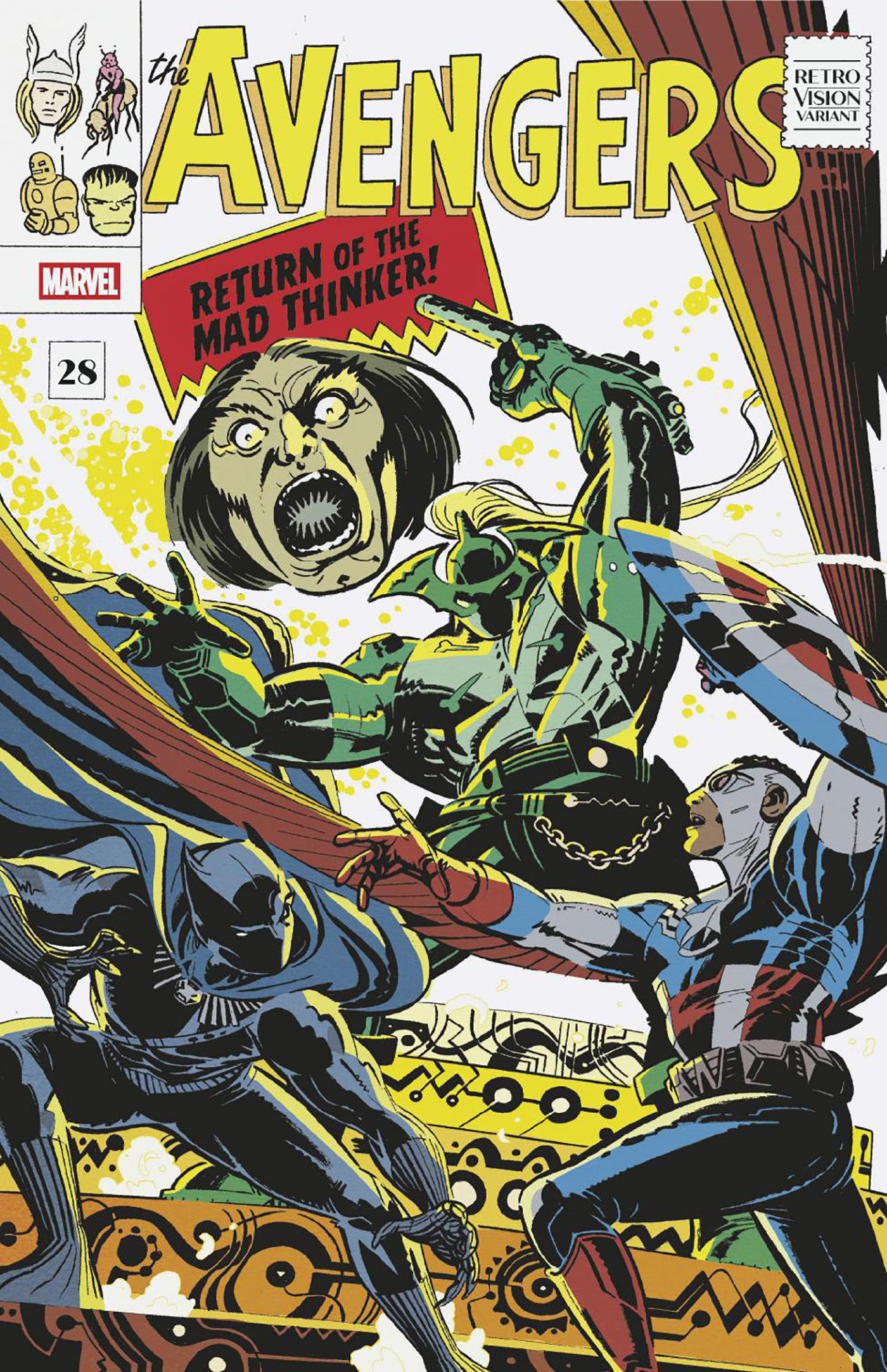 Weekly Pull list - AVENGERS #28 WES CRAIG RETROVISION VARIANT [DOOM]