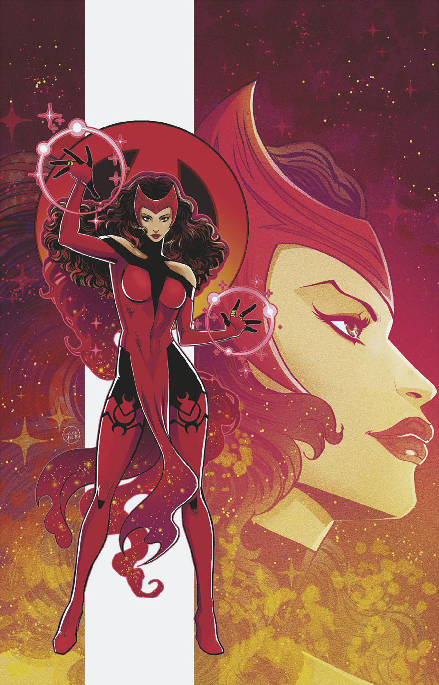 Avengers #29 Luciano Vecchio Scarlet Witch Full Art Variant