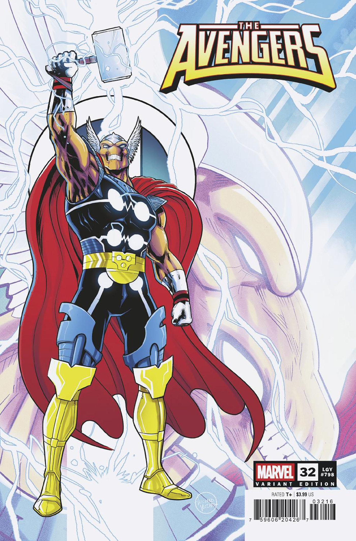 AVENGERS #32 LUCIANO VECCHIO BETA RAY BILL VARIANT