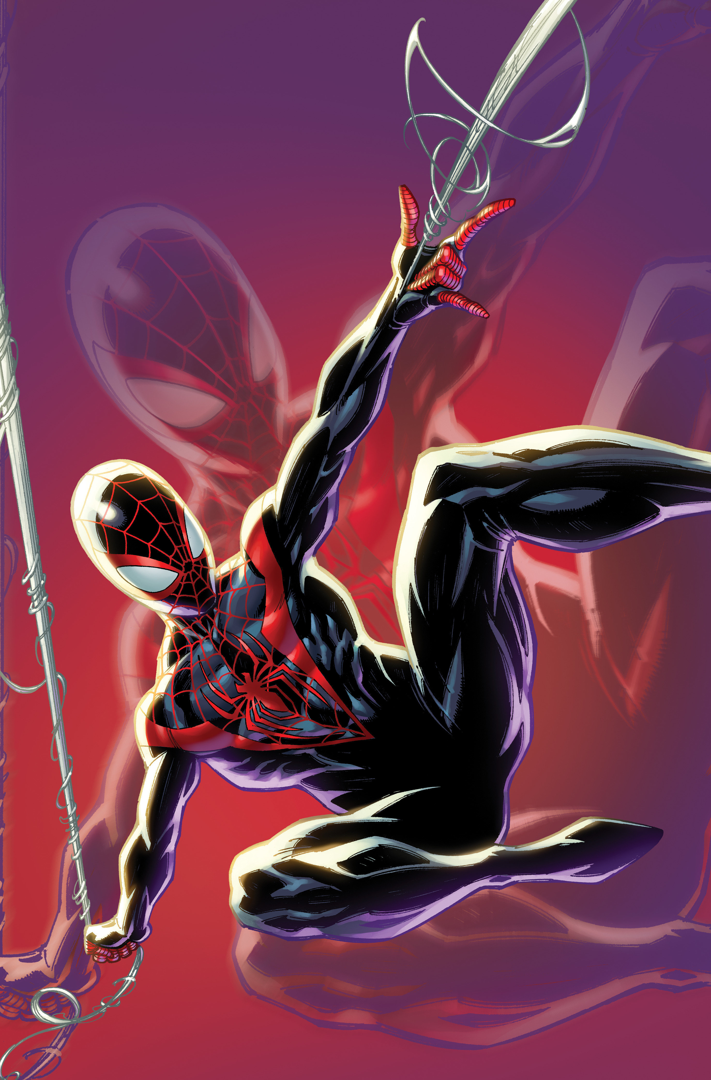 Miles Morales: Spider-Man #36 J. Scott Campbell Just Spectacular Collection Full Art Variant