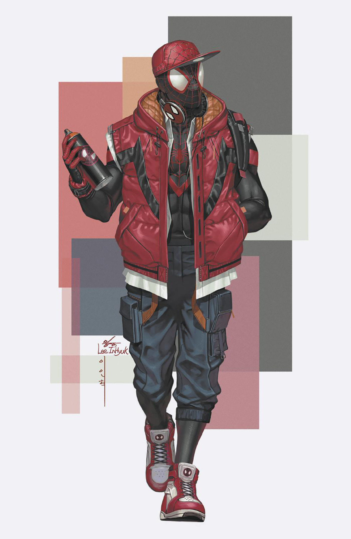 MILES MORALES: SPIDER-MAN #40 INHYUK LEE STREET-VERSE VIRGIN VARIANT