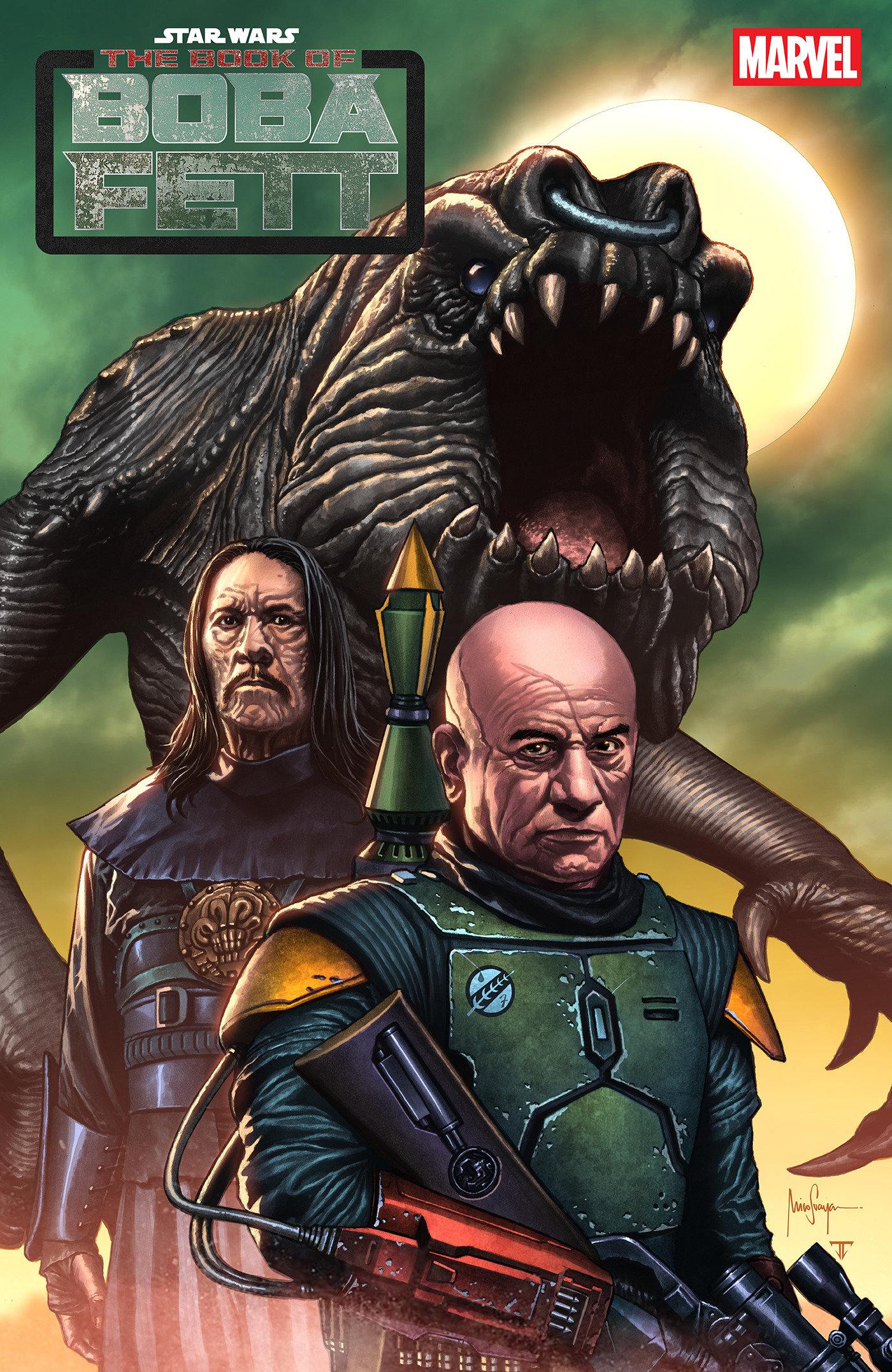 STAR WARS: THE BOOK OF BOBA FETT #3 MICO SUAYAN VARIANT