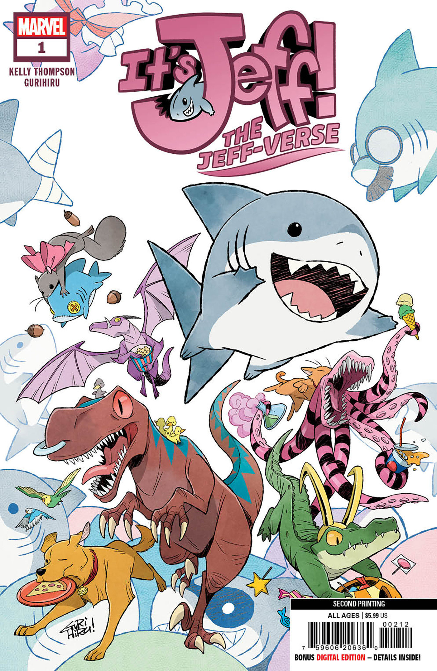 It's Jeff: The Jeff Verse #1 Gurihiru 2 Nd Printing Variant