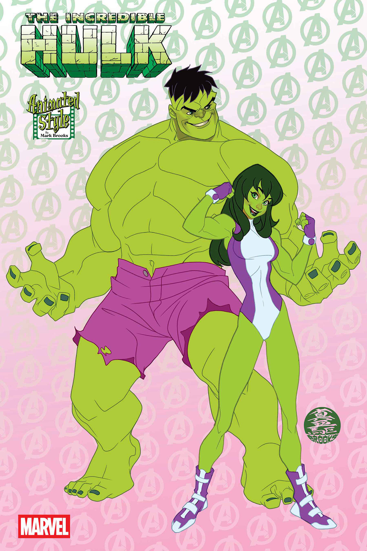 Incredible Hulk #22 Mark Brooks Animated Style Variant