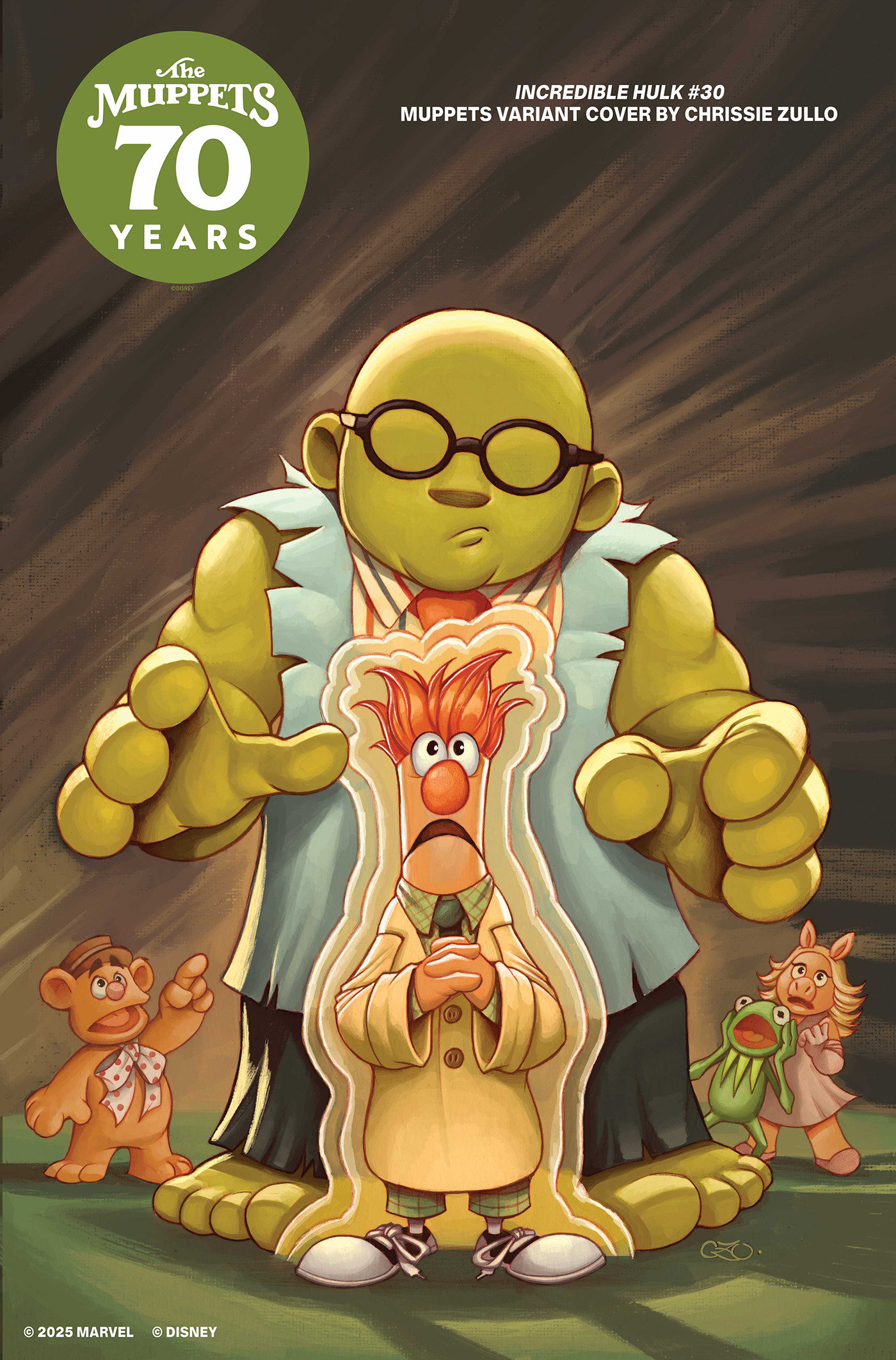 Weekly Pull list - INCREDIBLE HULK #30 CHRISSIE ZULLO MUPPETS VARIANT