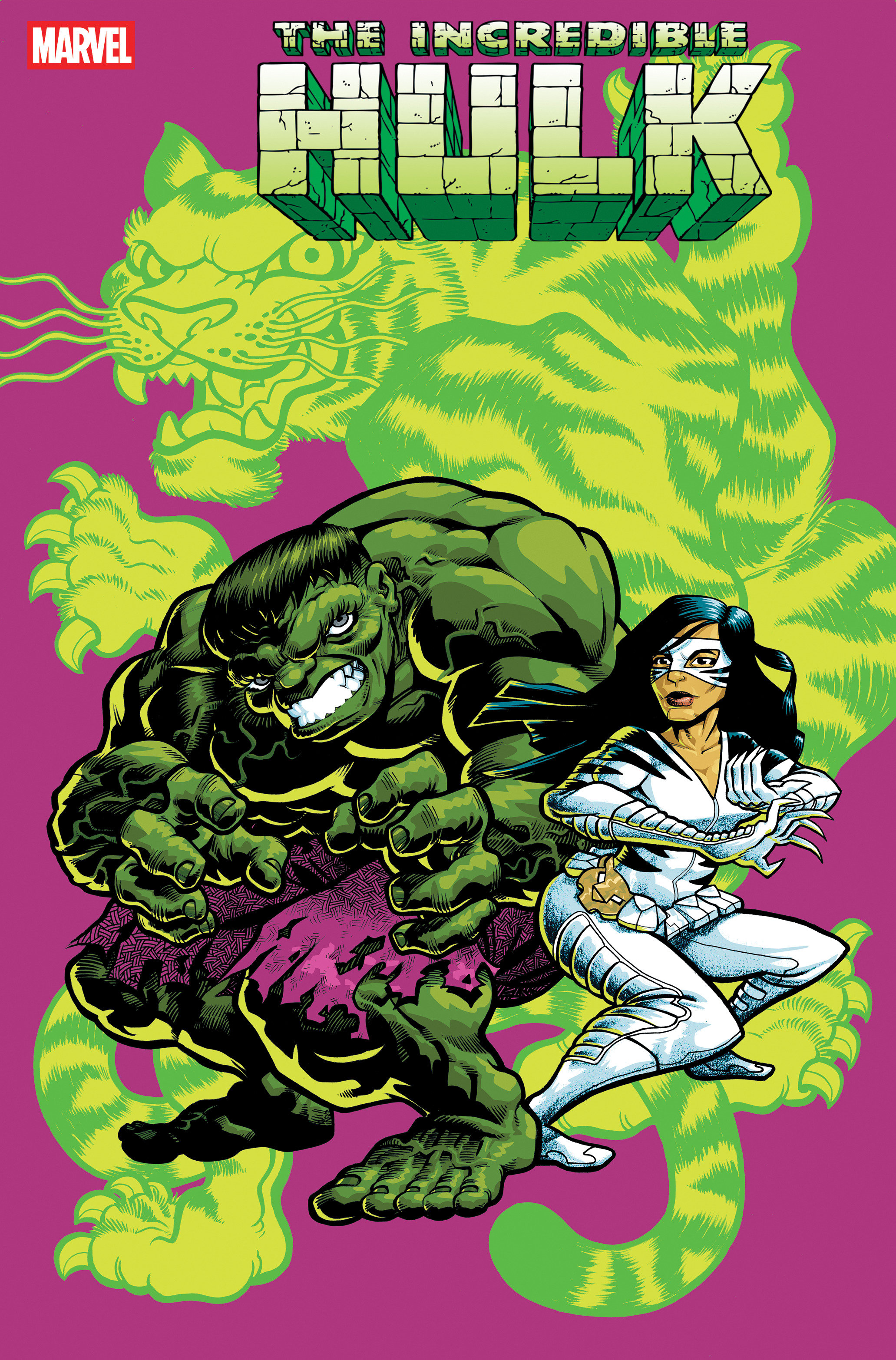Weekly Pull list - INCREDIBLE HULK #30 J. GONZO WHITE TIGER TEAM-UP VARIANT
