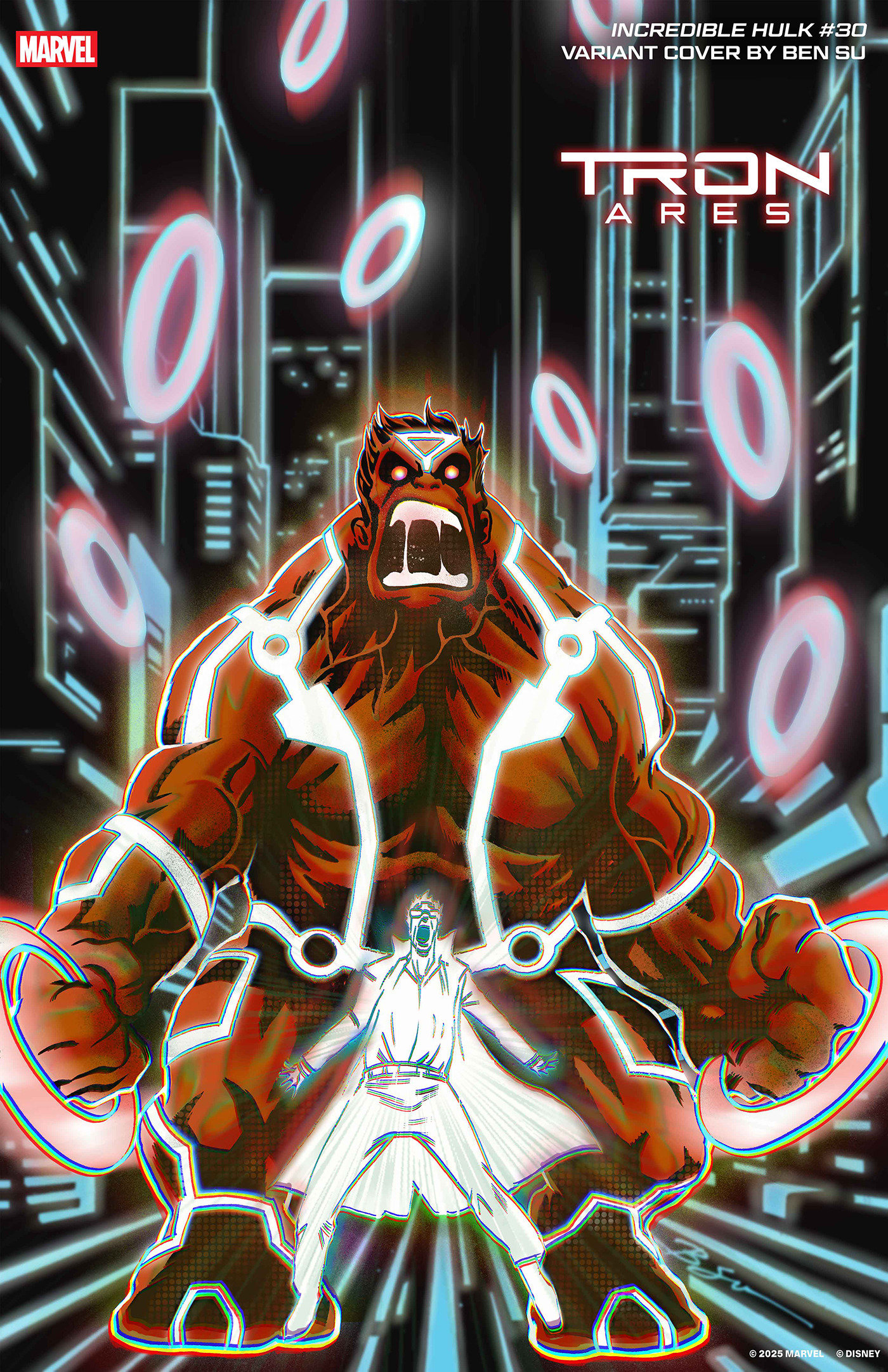 Weekly Pull list - INCREDIBLE HULK #30 BEN SU TRON: ARES VARIANT
