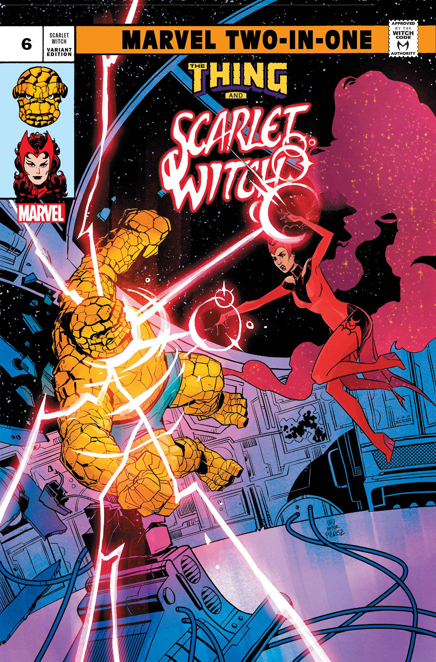 Scarlet Witch #6 Annie Wu Marvel Two In One Variant