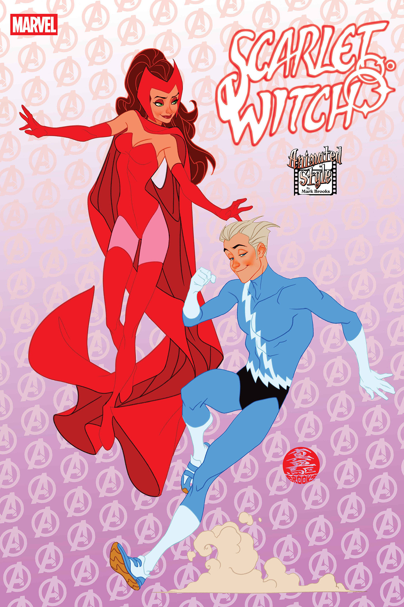 Scarlet Witch #9 Mark Brooks Animated Style Variant