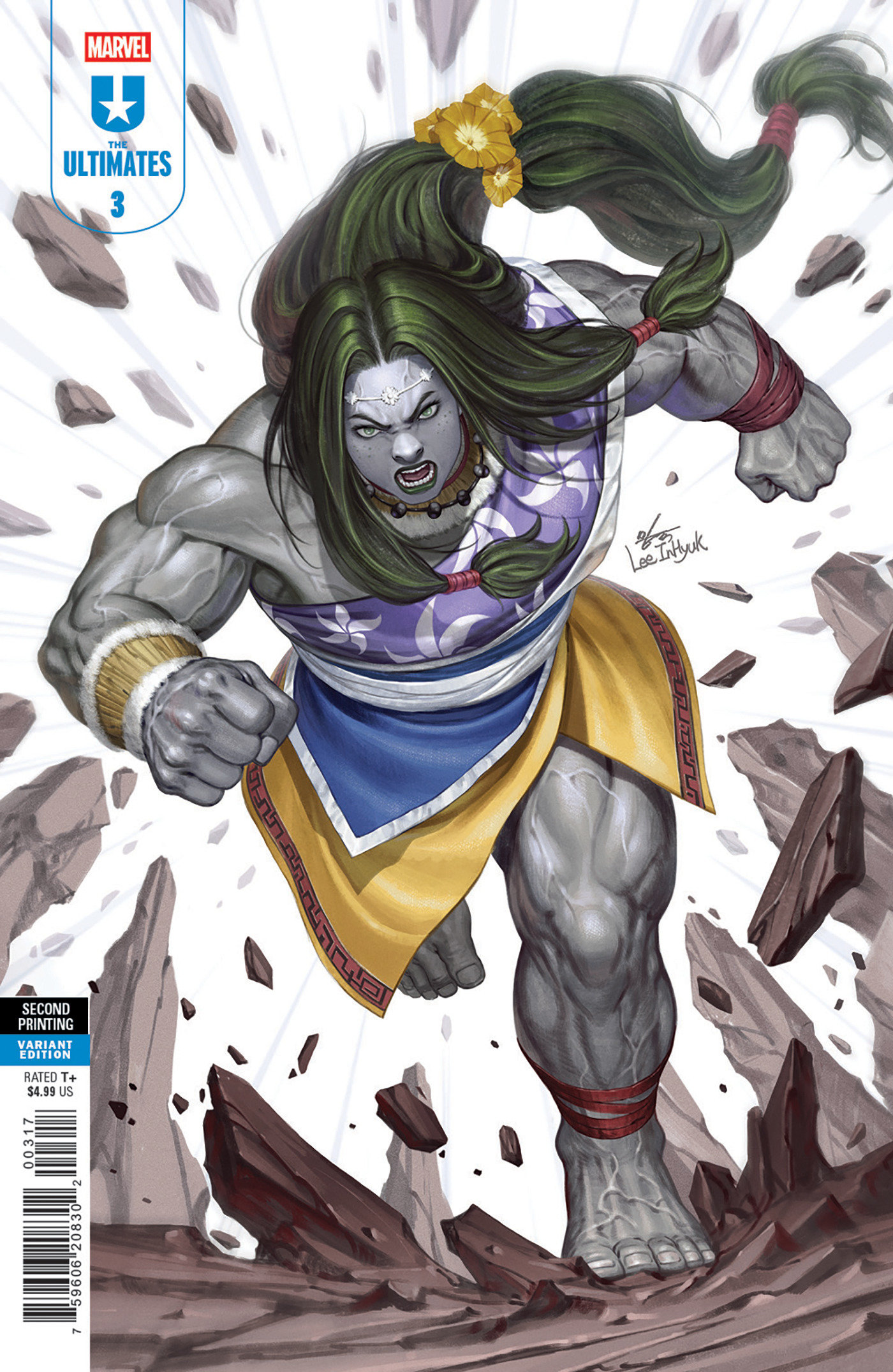 Ultimates #3 Inhyuk Lee Ratio Virgin 2nd Printing Variant